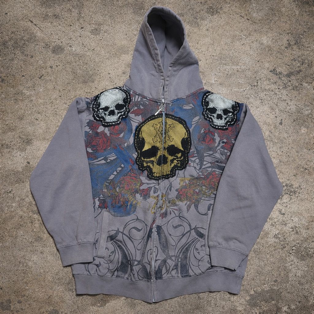 Avirex avirex jessie style skull zipup hoodie Size US L / EU 52-54 / 3 - 1 Thumbnail