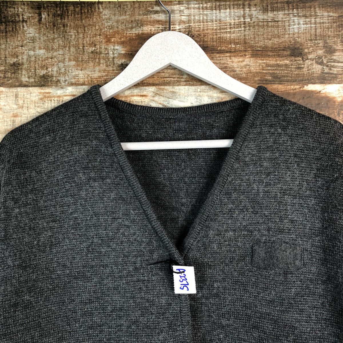 Homespun Knitwear × Japanese Brand Japanese Brand Grey Cardigan Knitwear #A2375 Size US M / EU 48-50 / 2 - 4 Thumbnail