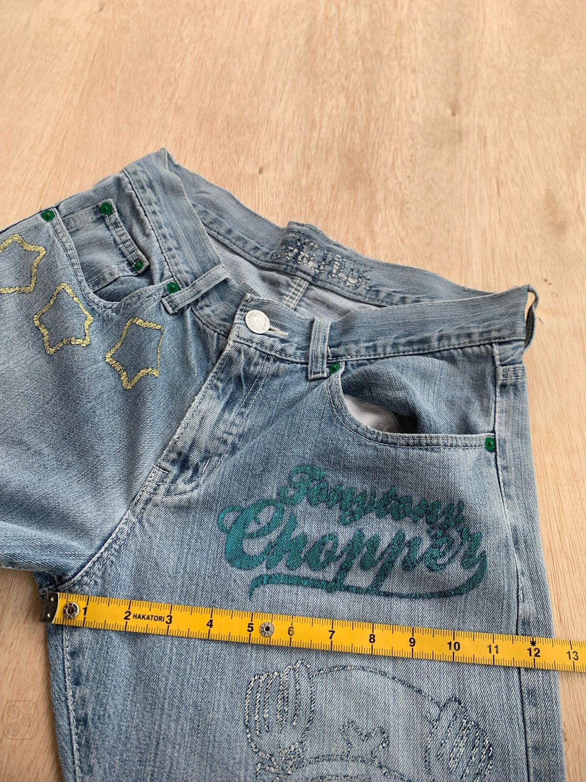 Hysteric Glamour Vintage One Pieca Denim Jeans Size US 32 / EU 48 - 10 Thumbnail
