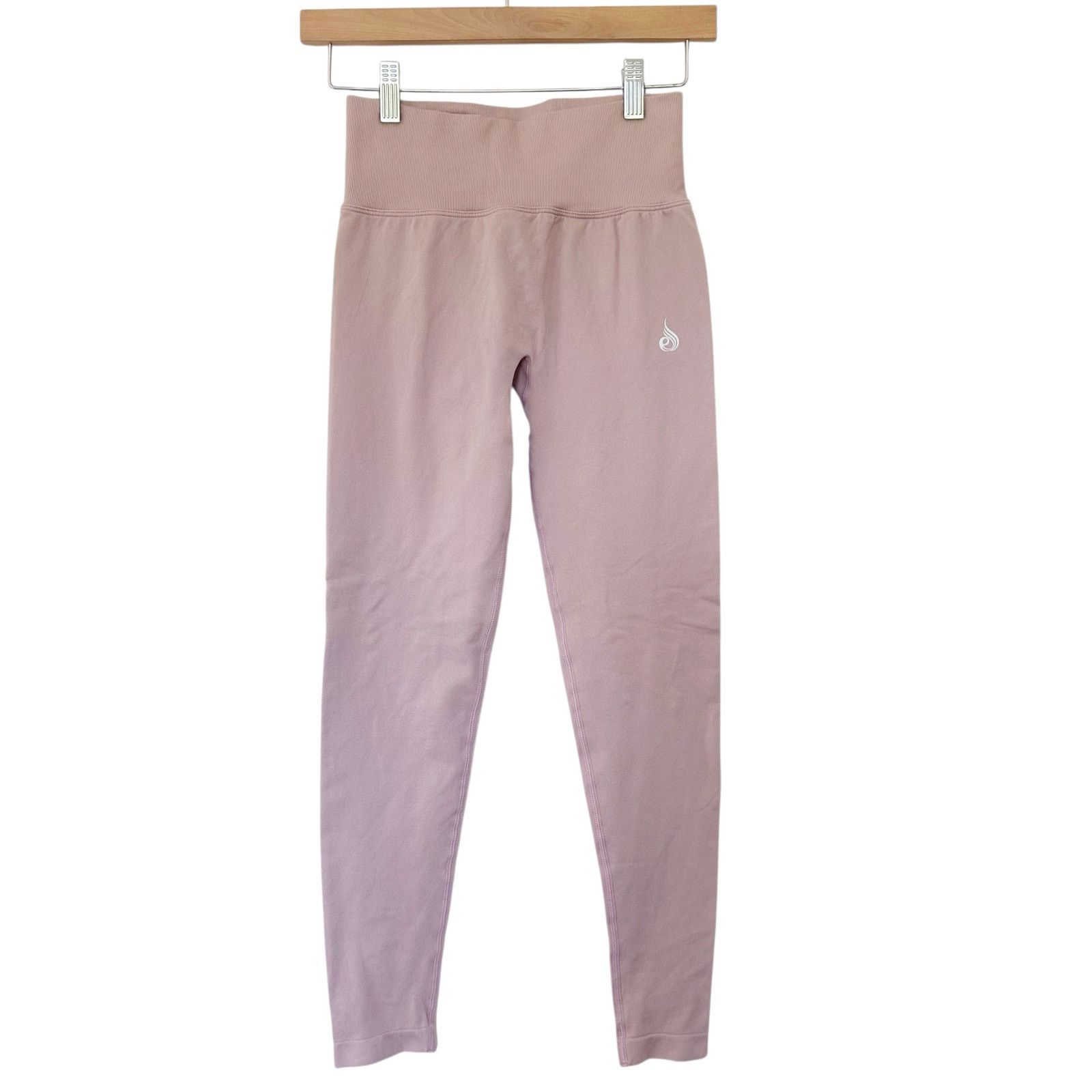 Other Ryderwear Tan Scrunch Butt Leggings Sz S Size 27" / US 4 / IT 40 - 1 Thumbnail