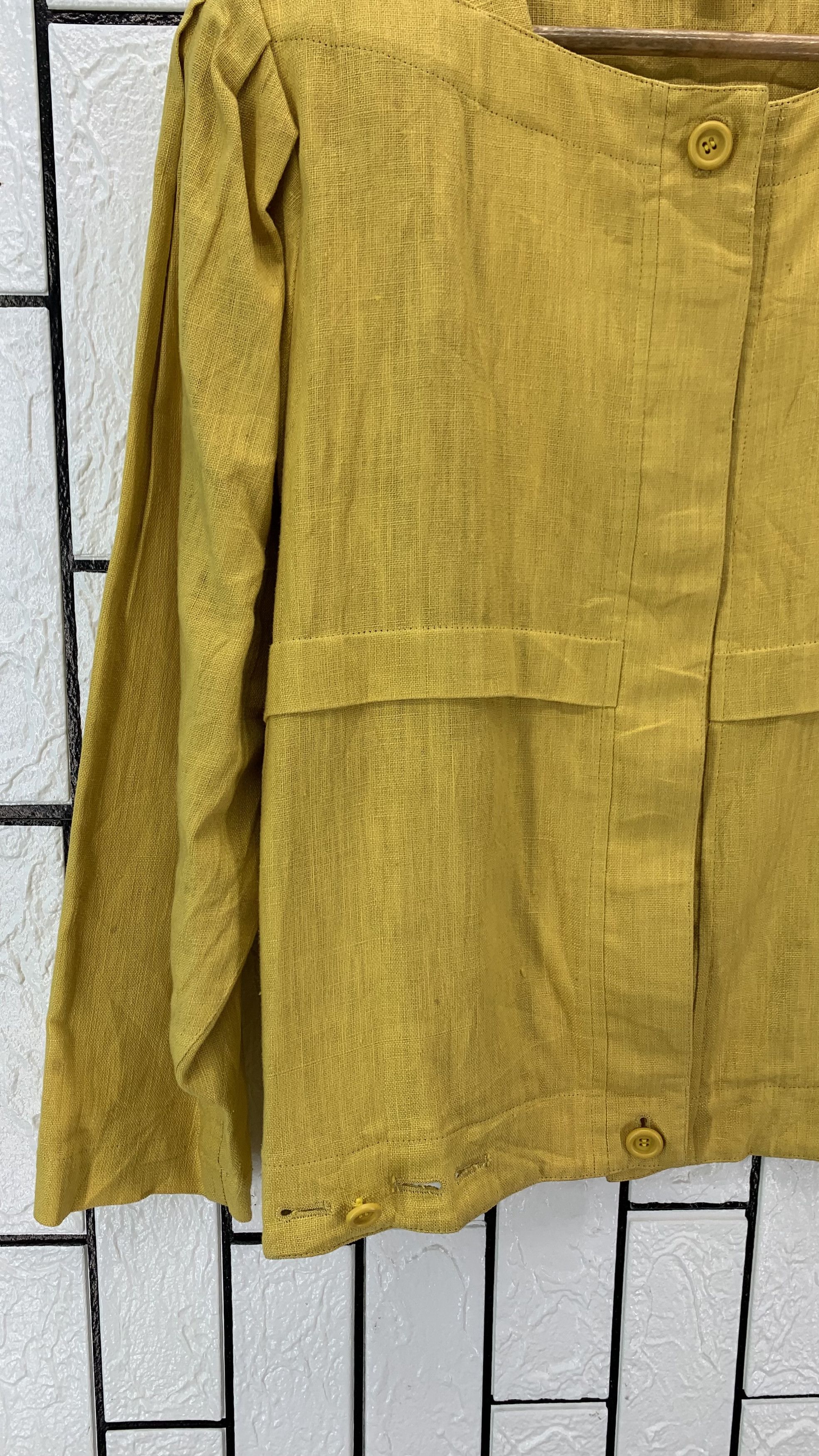 Dior Vintage Christian Dior Lanen Button Hem Size US S / EU 44-46 / 1 - 3 Thumbnail