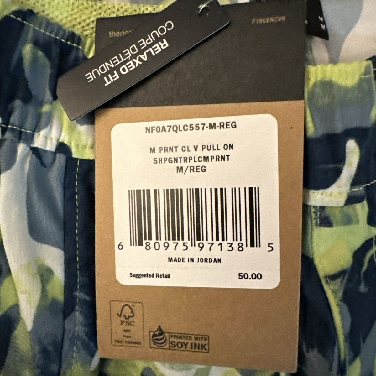 The North Face The North Face Men’s Pull-On Shorts M Tropical Camo Size US 32 / EU 48 - 8 Thumbnail