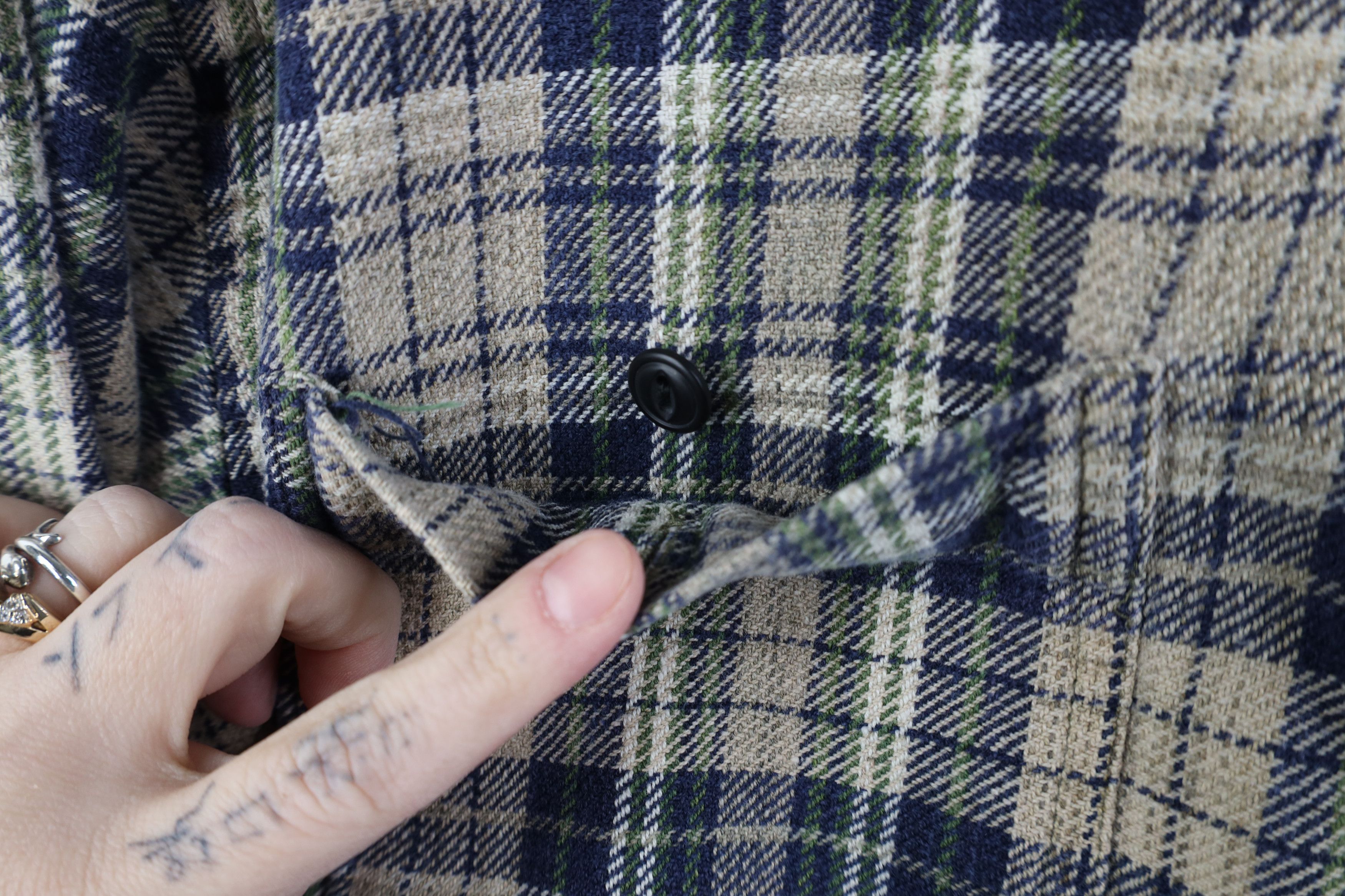 American Eagle Outfitters Vintage 90s American Eagle Outfitters Flannel Button Shirt Size US L / EU 52-54 / 3 - 5 Thumbnail
