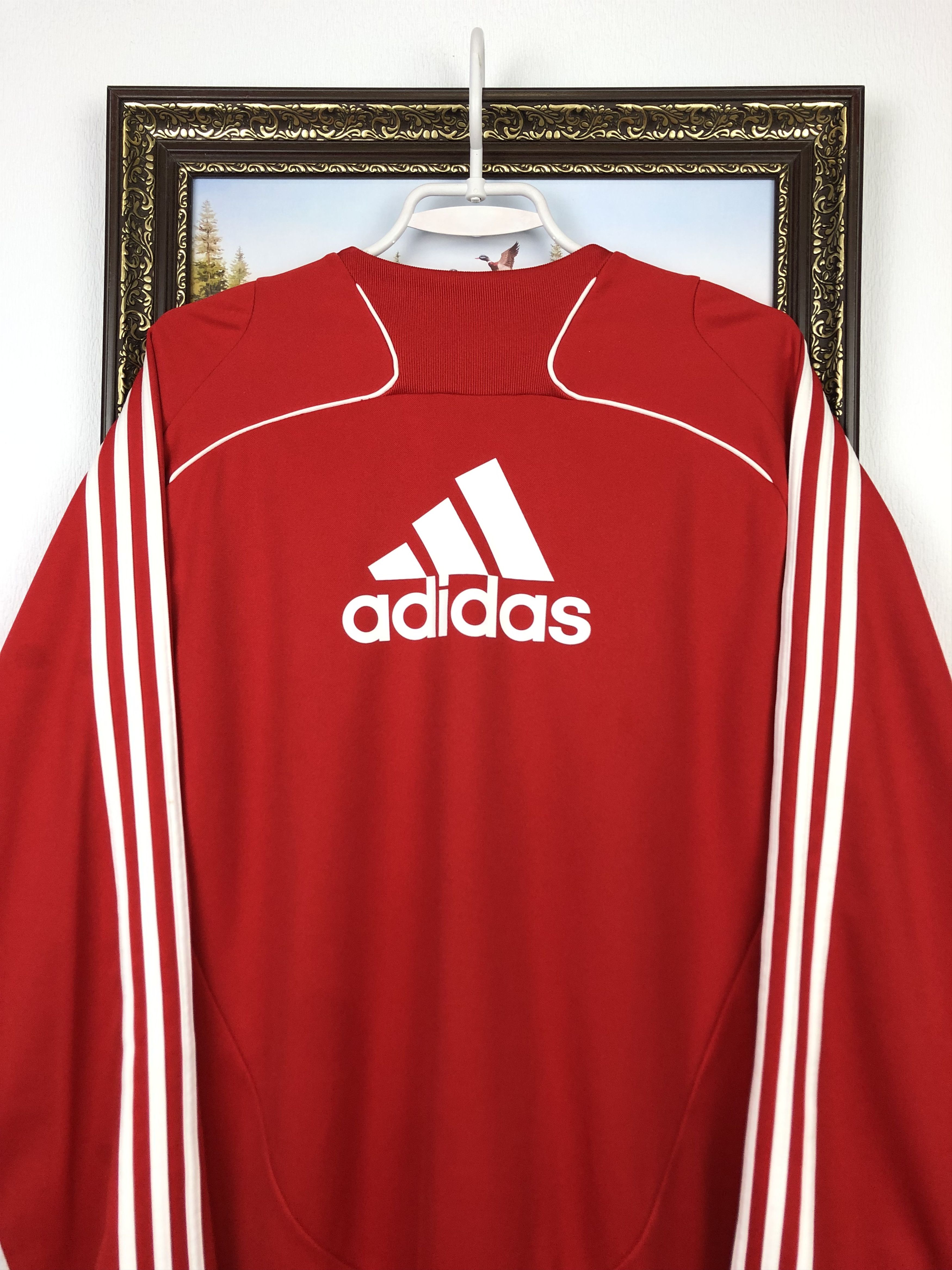 Adidas Vintage Adidas Liverpool Sweatshirt Soccer Jacket Track Size US L / EU 52-54 / 3 - 11 Thumbnail