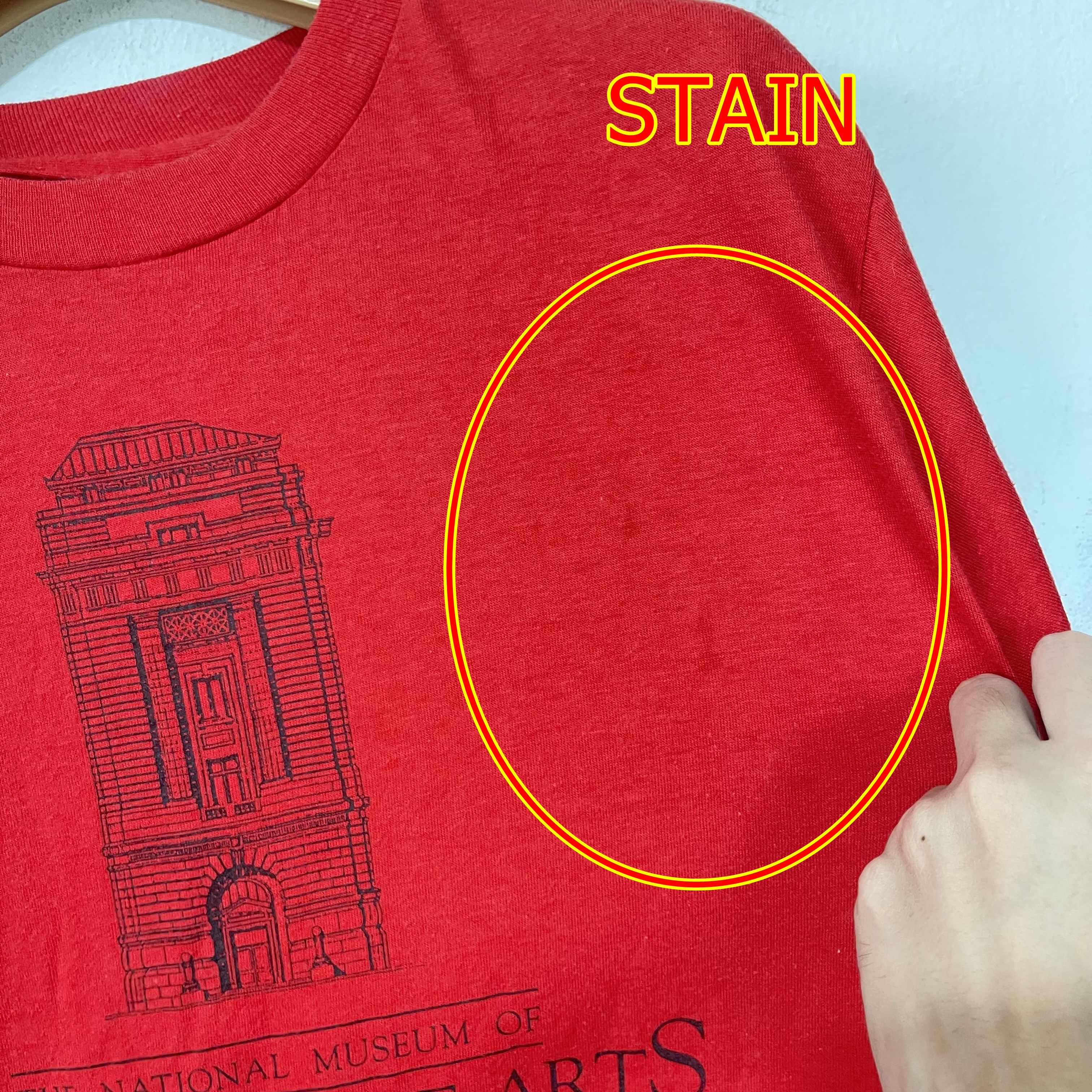Vintage Vintage 90s National Museum of Women in the Arts T-Shirt Size US M / EU 48-50 / 2 - 5 Thumbnail