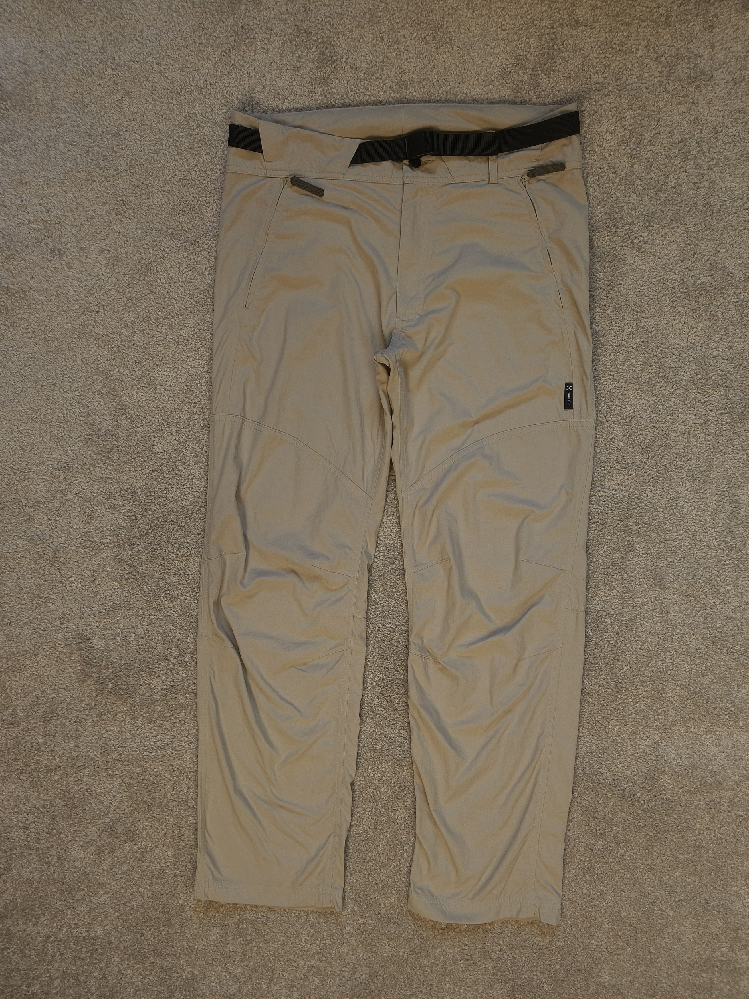 Haglofs Haglofs Climatic Belted Regular Zip Fly Activewear Pants Size 32" / US 10 / IT 46 - 1 Thumbnail