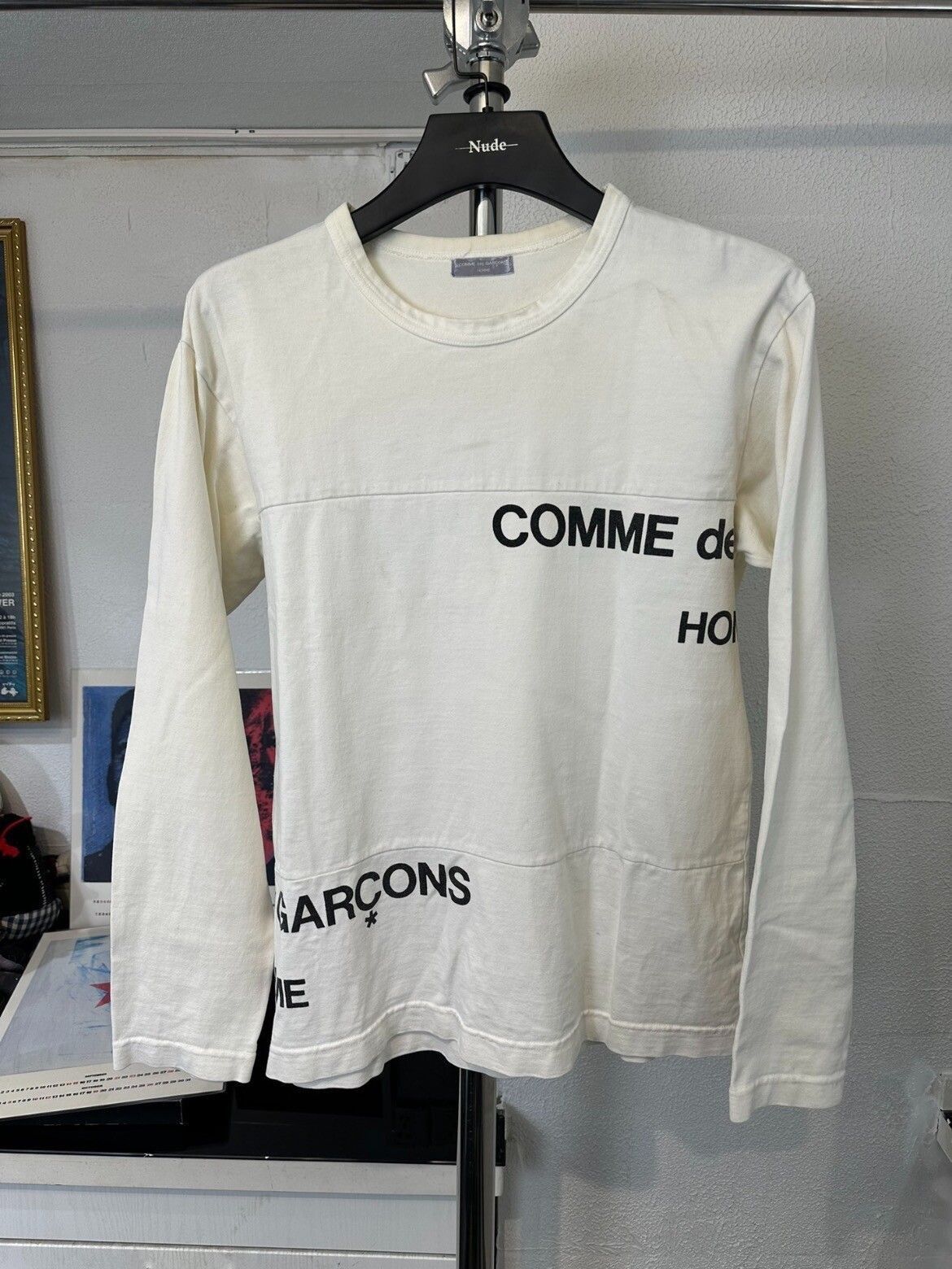 Comme des Garcons Homme Plus Comme des garçons homme 2001 logo sweatshirt - DMC Size US M / EU 48-50 / 2 - 1 Thumbnail