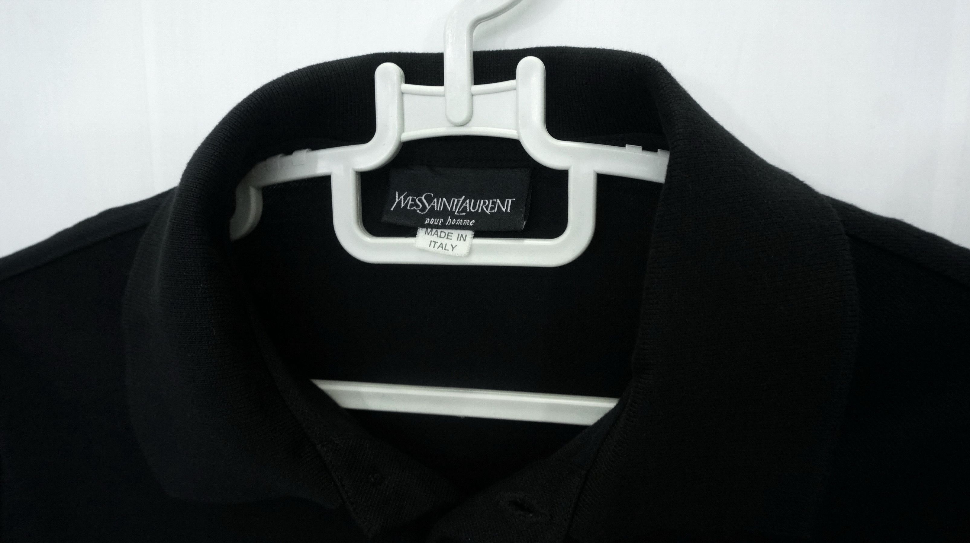 Vintage Vintage YSL Polo Long Sleeve Shirt Size US M / EU 48-50 / 2 - 10 Thumbnail