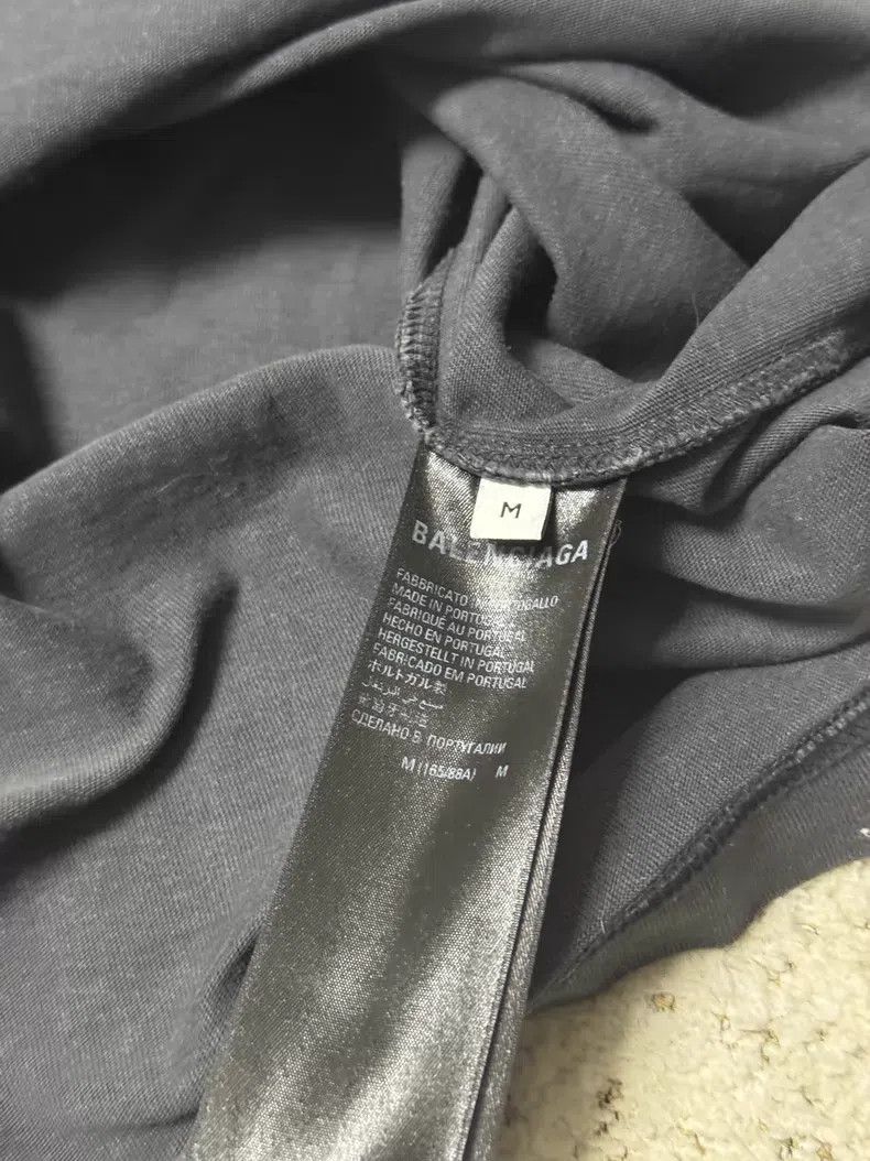 Balenciaga Balenciaga Distressed Snap Short Sleeve Size US M / EU 48-50 / 2 - 4 Thumbnail