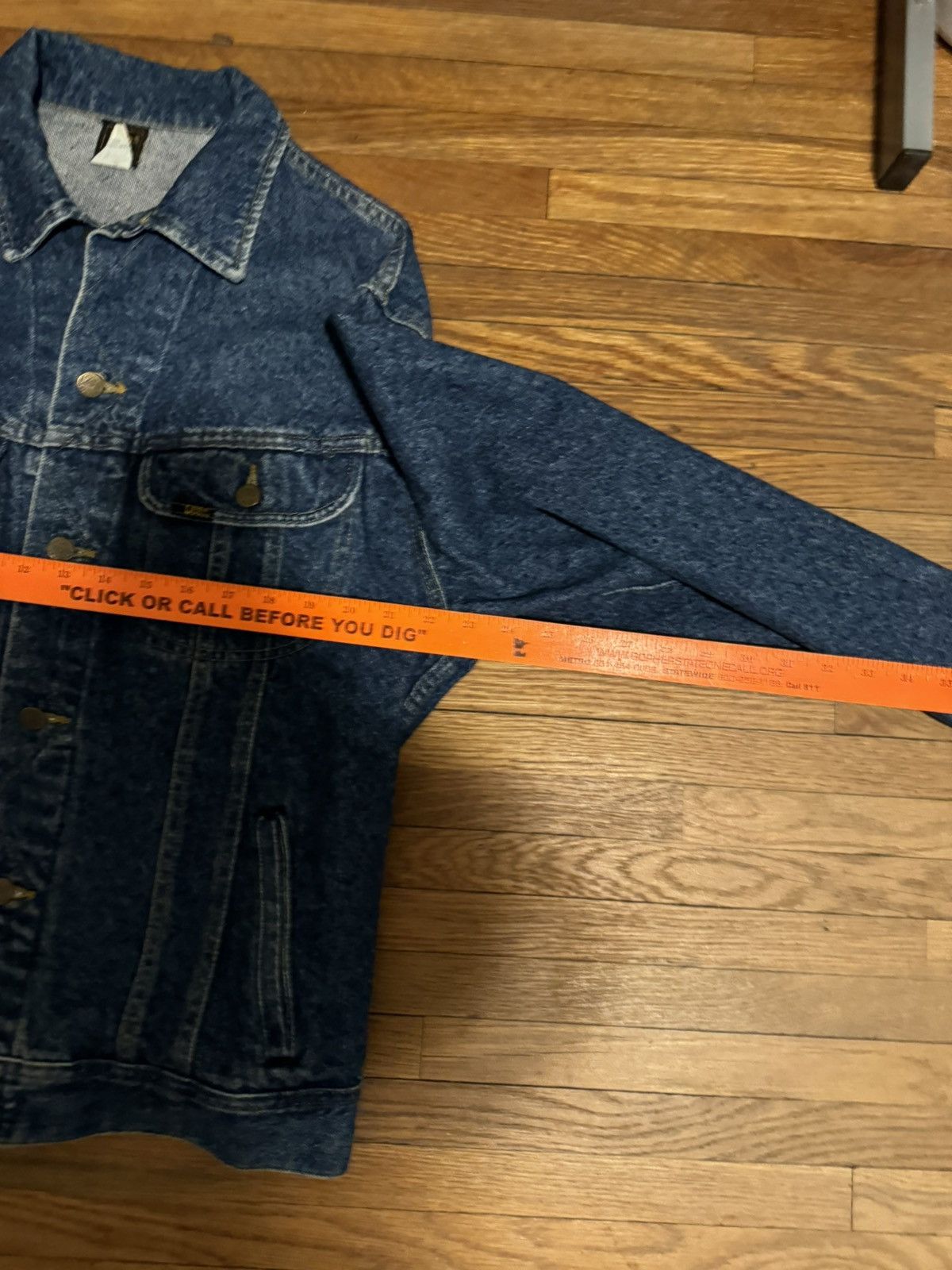 Lee × Vintage Vintage Lee Riders Denim Trucker Jacket Blue Jean 153438 Size US L / EU 52-54 / 3 - 6 Thumbnail