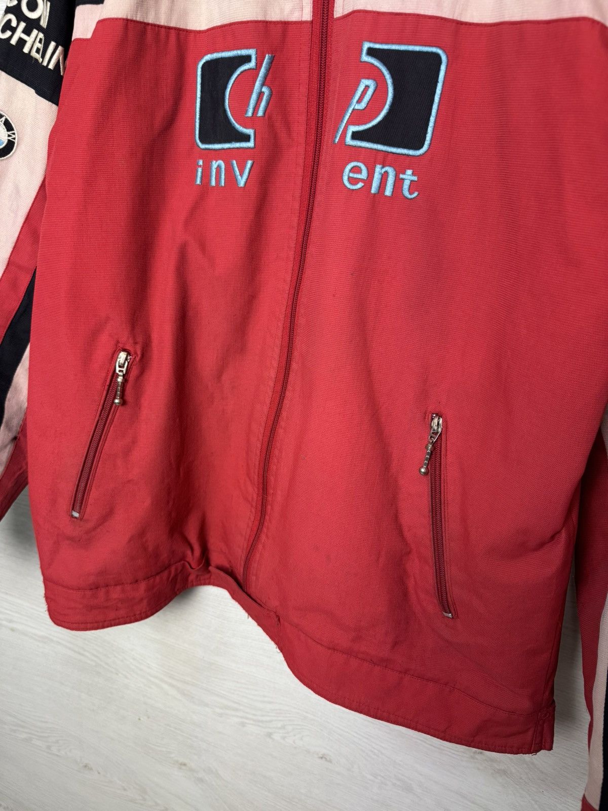 BMW BMW Williams Racing F1 Formula Uno Jacket Red Vintage Size US L / EU 52-54 / 3 - 7 Thumbnail