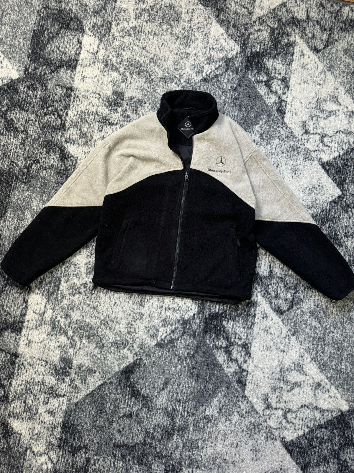 Mercedes-Benz Vintage Mercedes-Benz Mc Laren Racing Fleece Jacket Y2K Size US L / EU 52-54 / 3 - 1 Thumbnail
