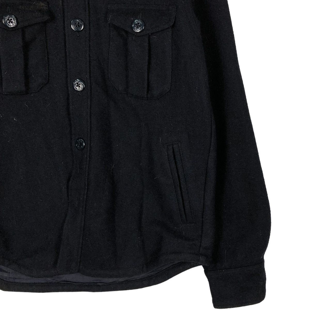 Japanese Brand 🔥VINTAGE BIKER WOOL JACKET BLUE PAINT UNION MADE JAPAN Size US L / EU 52-54 / 3 - 7 Thumbnail