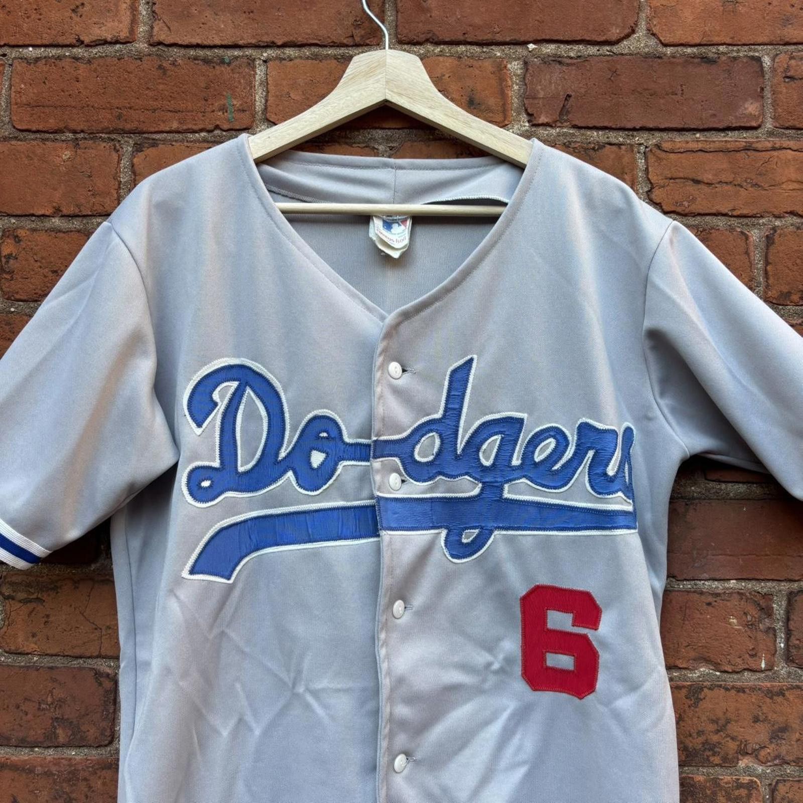 MLB Vintage Los Angeles dodgers Steve Garvey baseball jersey L Size US L / EU 52-54 / 3 - 2 Thumbnail