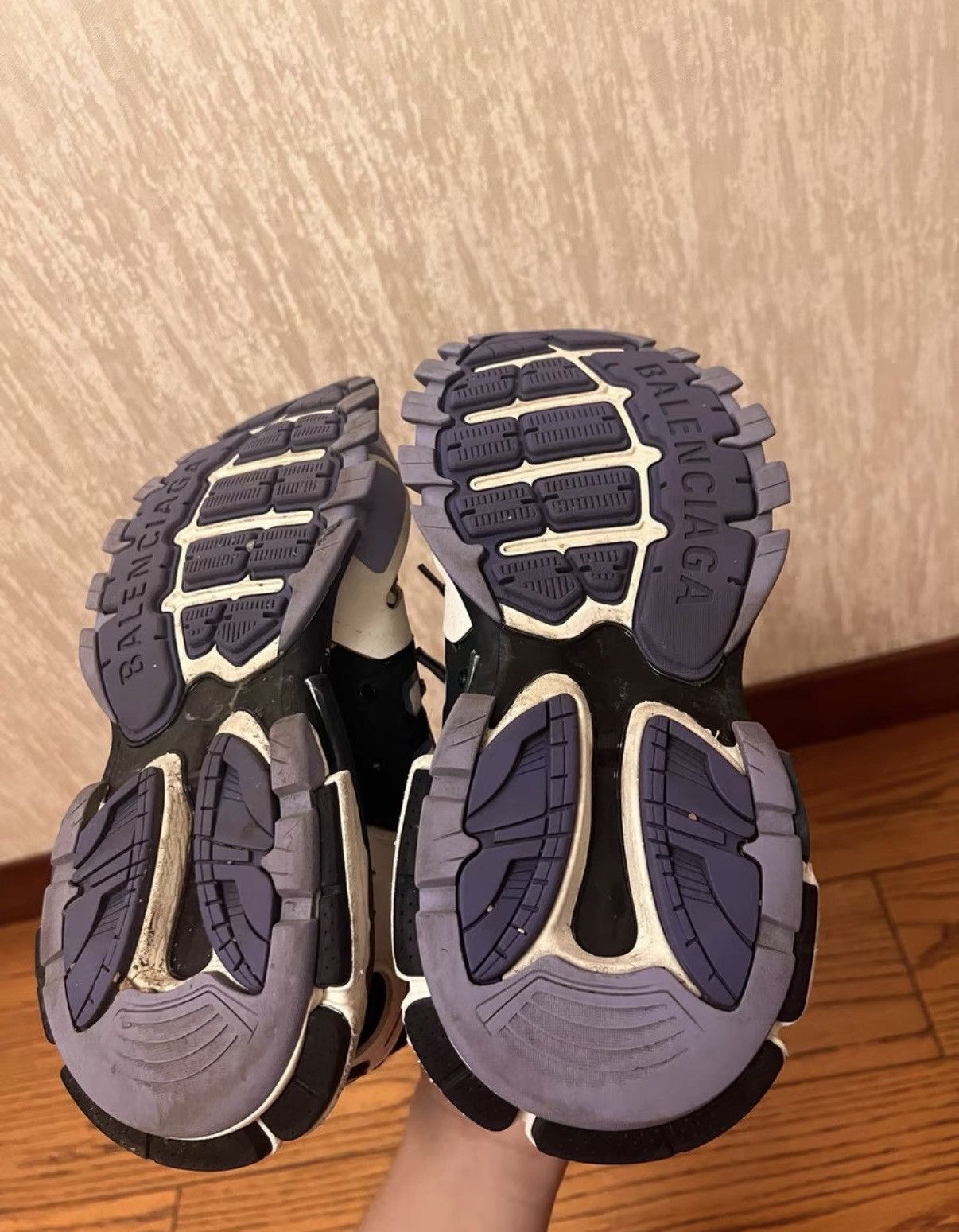 Balenciaga Balenciaga Track White Purple Size US 9 / IT 39 - 8 Thumbnail