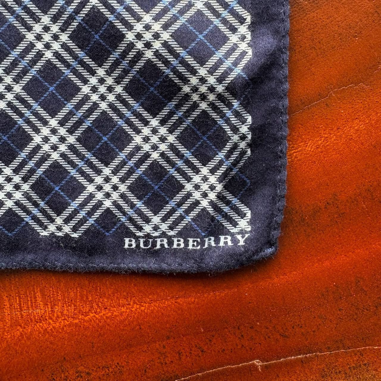 Burberry Burberry Blue Nova Check Handkerchief Size ONE SIZE - 3 Thumbnail