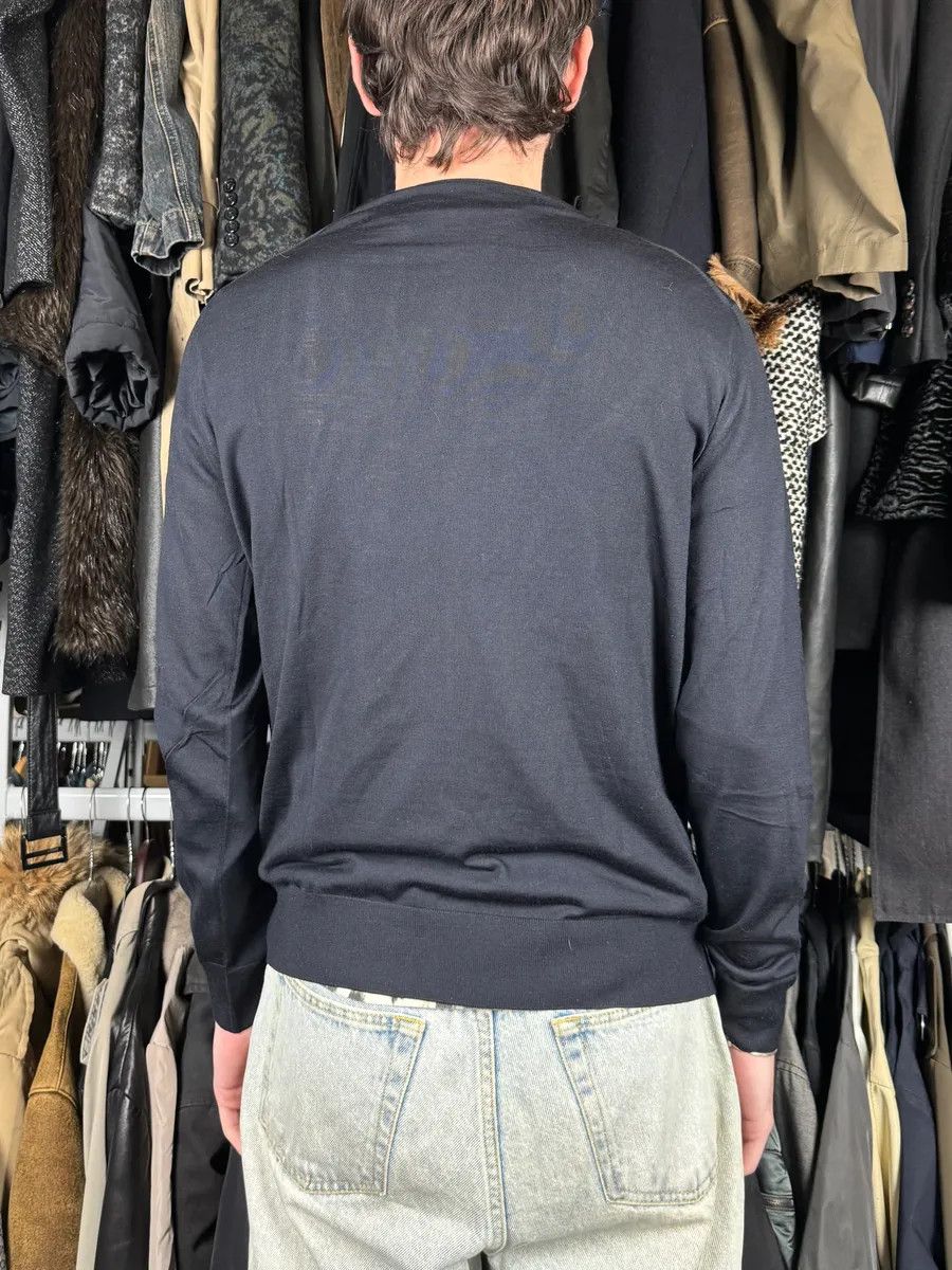 Prada SS2007 Prada Black Wool Sweater Size US S / EU 44-46 / 1 - 3 Thumbnail