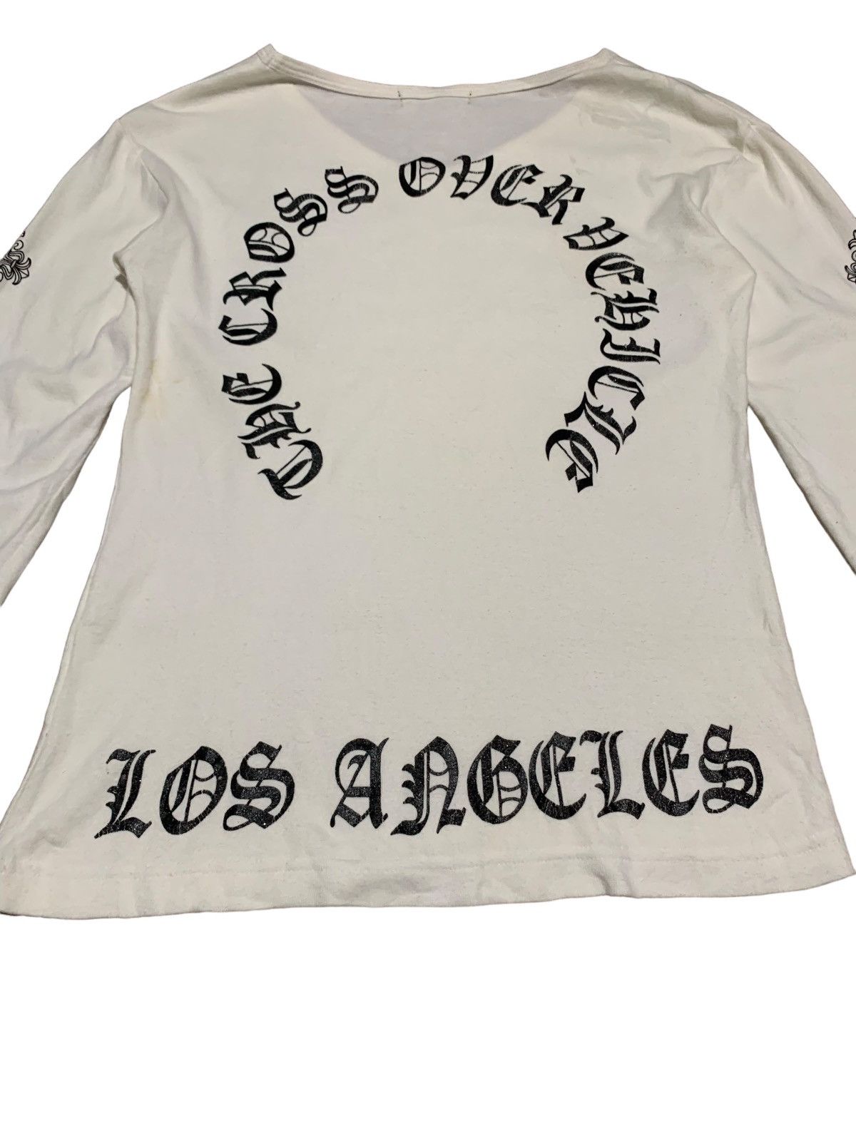 If Six Was Nine Detective struct FUCK EM ALL cross chrome hearts style tees Size US M / EU 48-50 / 2 - 5 Thumbnail