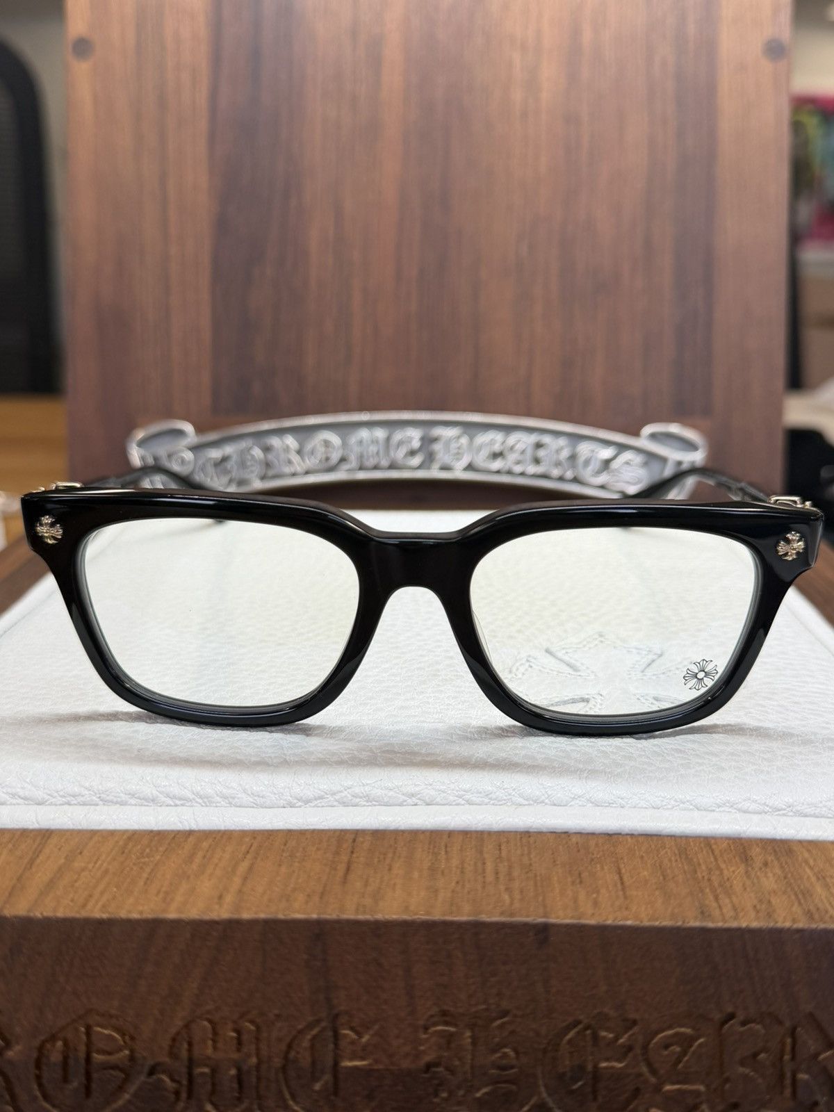 Chrome Hearts Chrome Hearts Cox Ucker Glasses Size ONE SIZE - 6 Thumbnail