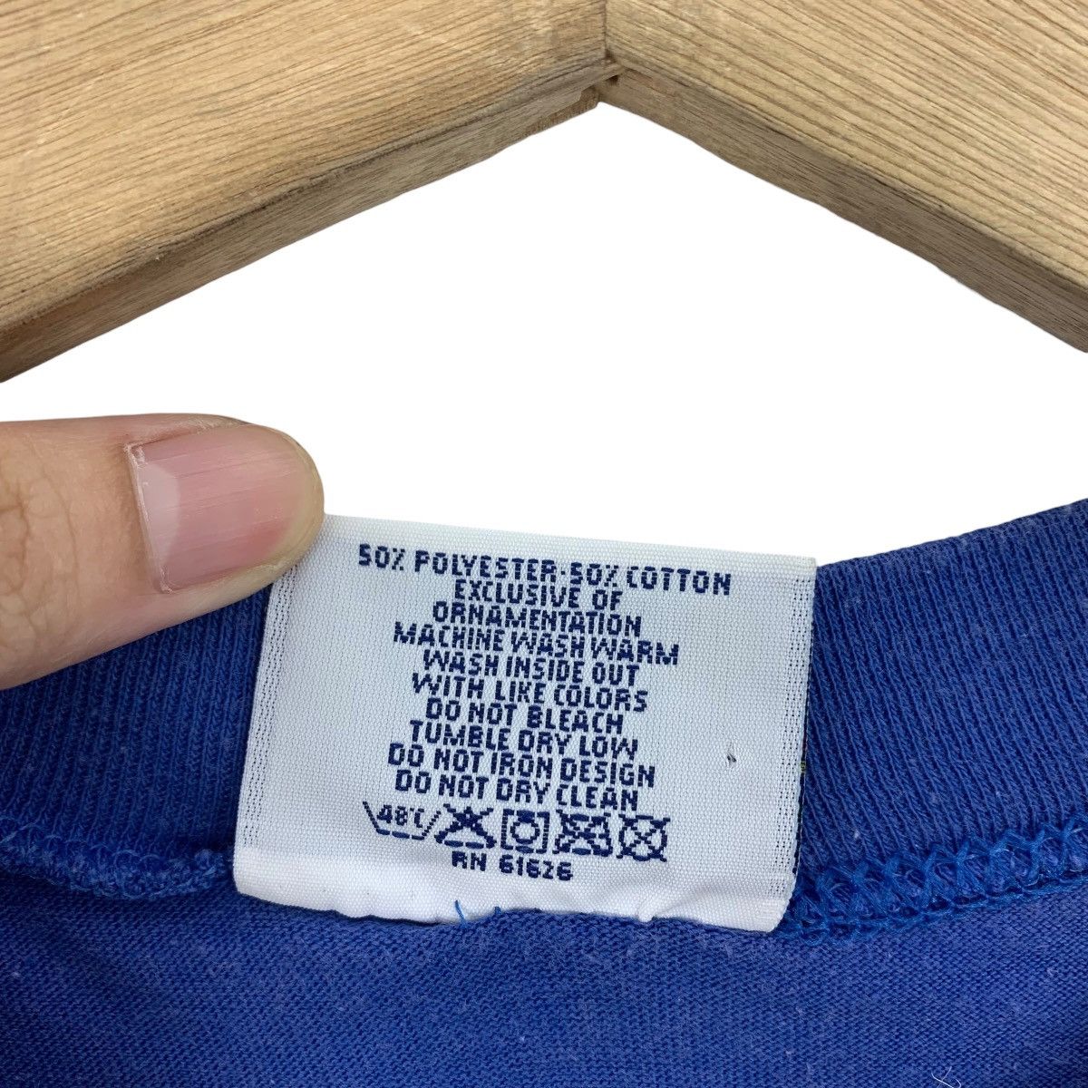 MLB × Vintage Vintage 90s LA DODGERS Spellout design printed tee Size US L / EU 52-54 / 3 - 10 Thumbnail