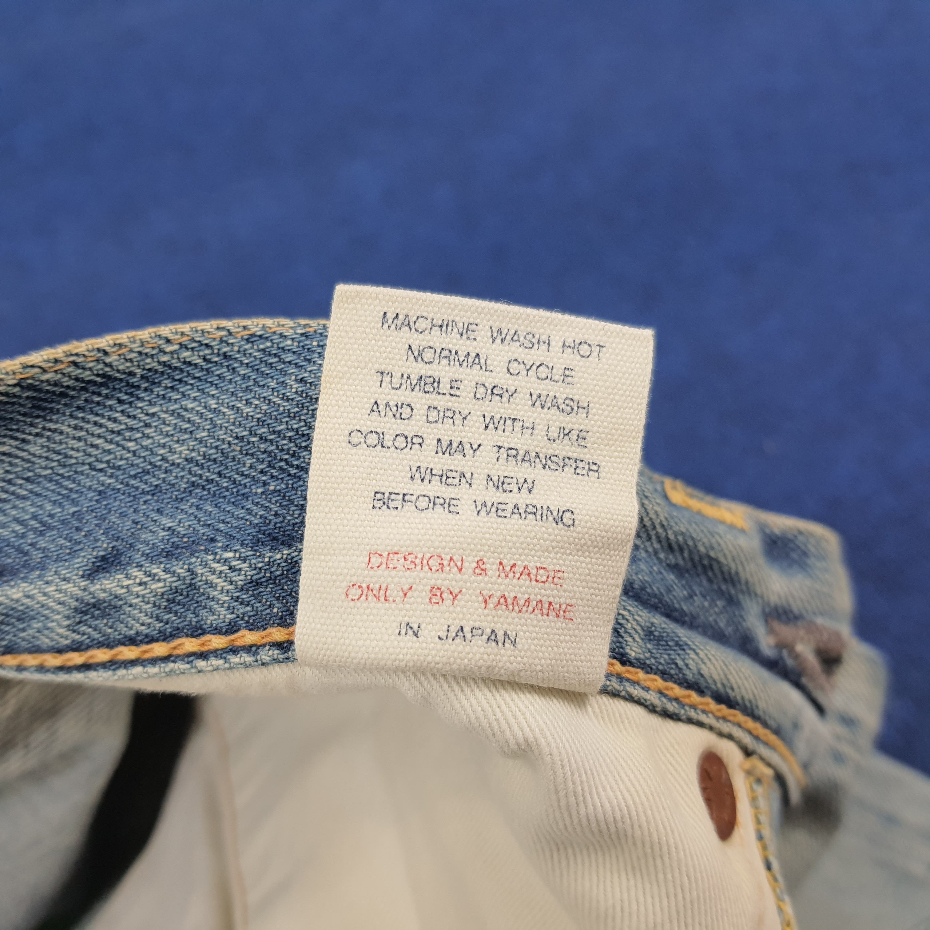 Evisu × Japanese Brand × Vintage Vintage Evisu Salvadge Japan Brand Custom Daicock Jeans Size US 27 - 9 Thumbnail