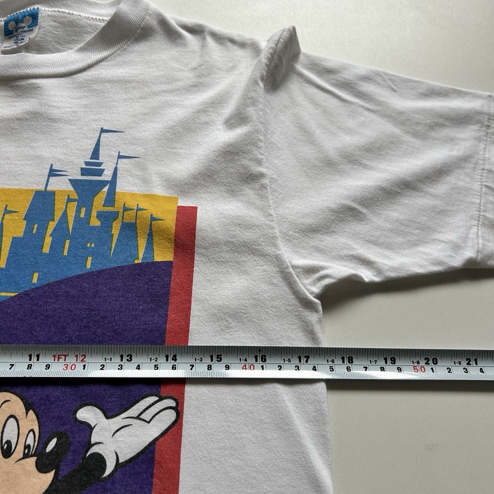 Disney × Mickey Mouse × Vintage Vintage Walt Disney World T-Shirt Medium 80s Mickey Mouse Size US M / EU 48-50 / 2 - 5 Thumbnail
