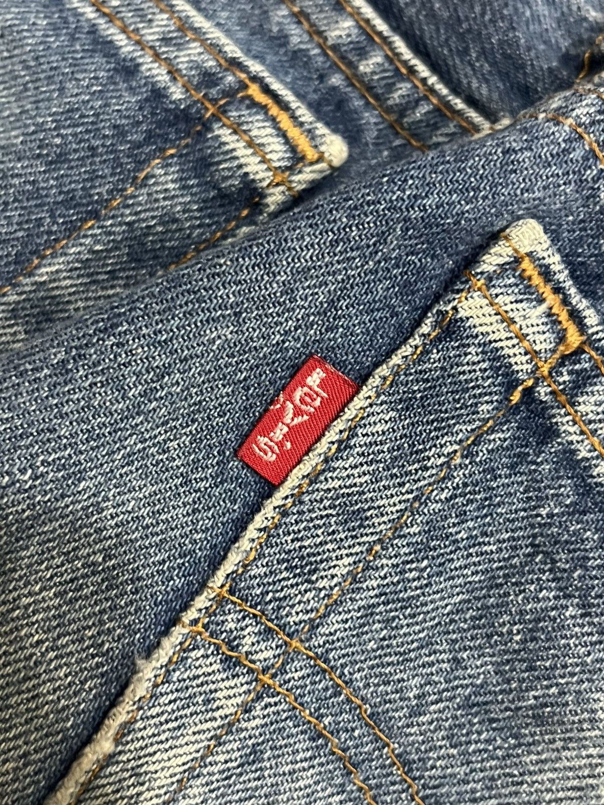 Levi's Vintage 80s Levi’s 501xx Made in Usa Blue Washed Jeans Size US 29 - 10 Thumbnail
