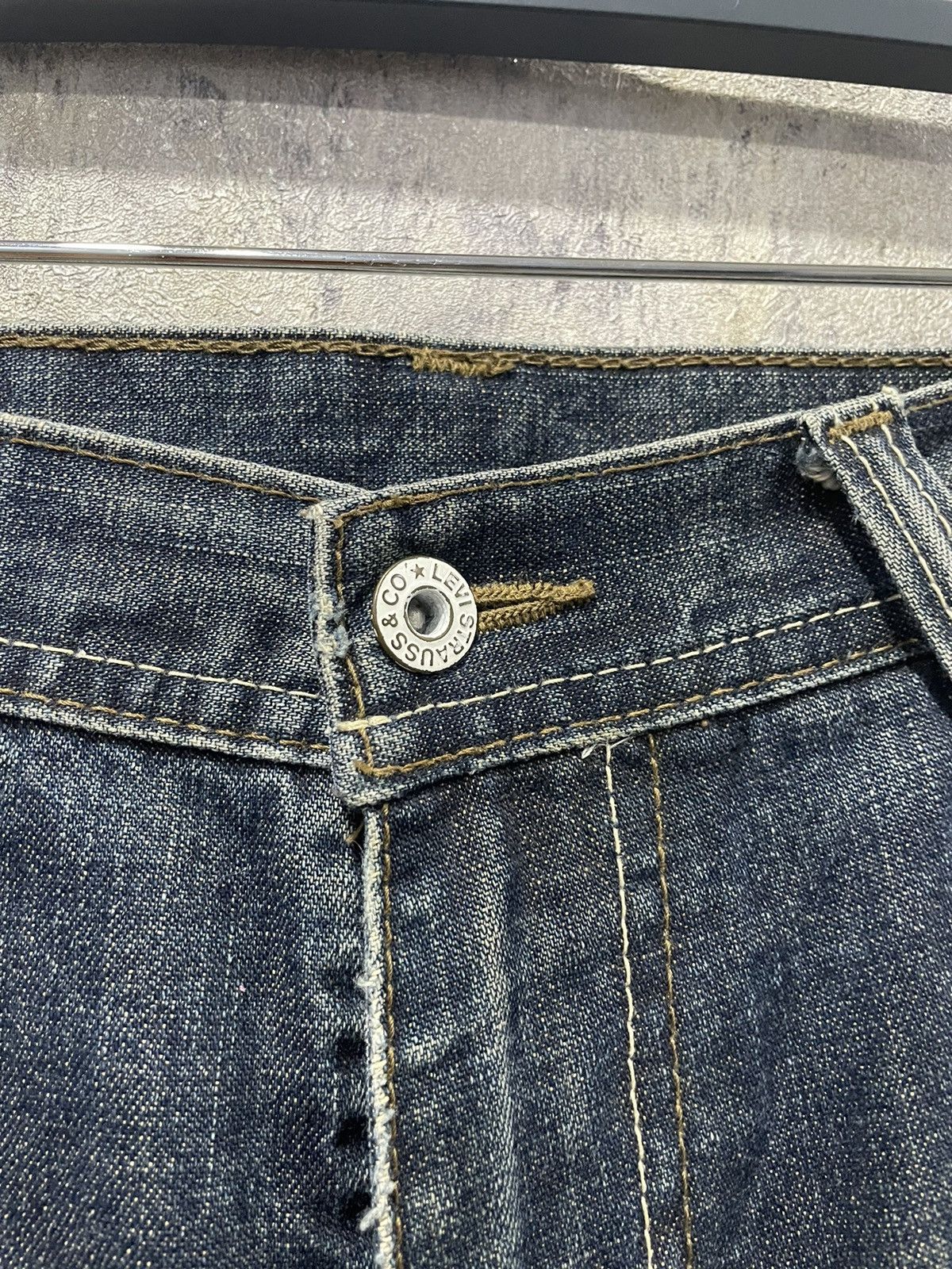 Japanese Brand × Levi's × Vintage 🔥🔥Vintage levi’s distressed denim🔥🔥 Size US 32 / EU 48 - 11 Thumbnail