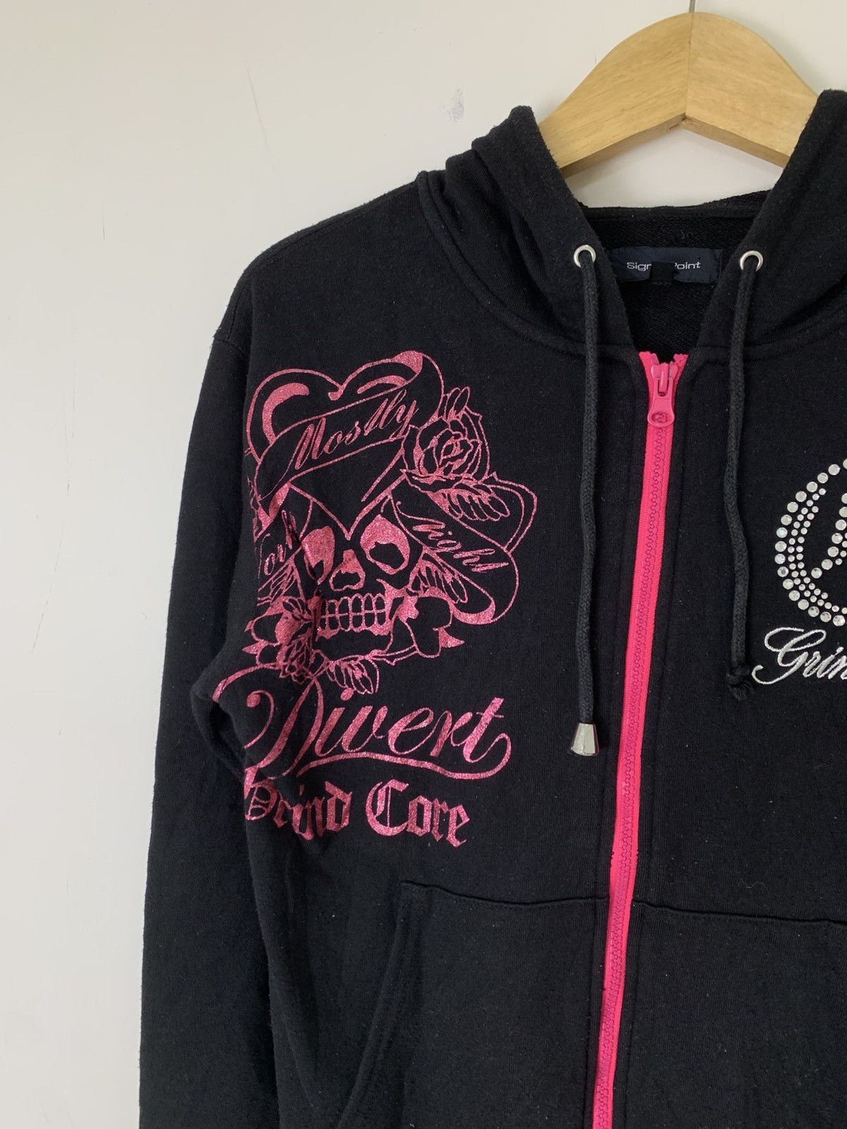 Japanese Brand undefined vkei style hoodie signal point japan Size US S / EU 44-46 / 1 - 3 Thumbnail