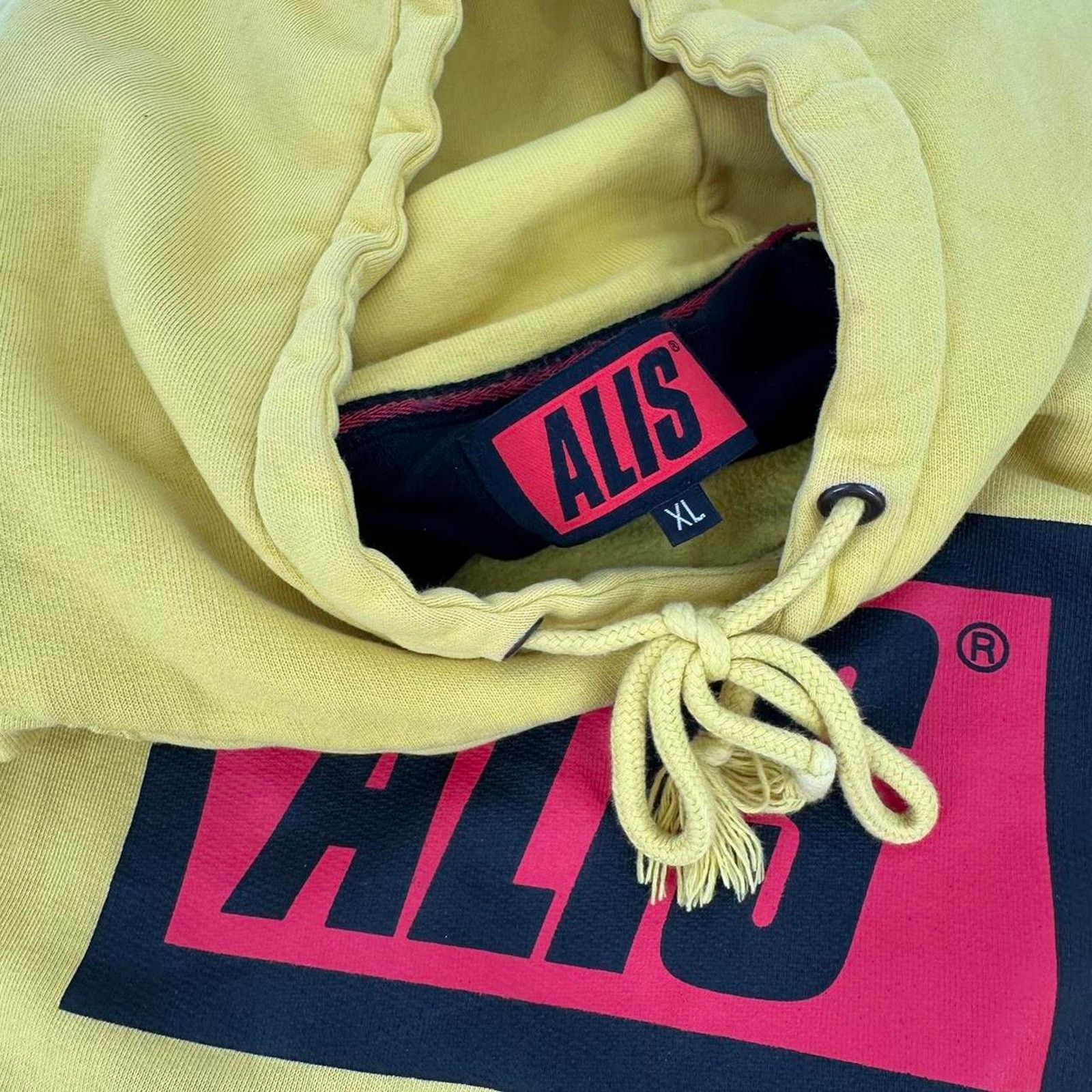Other Y2K Alis Skateboard ski hoodie boxy XL yellow faded boxyfit Size US XL / EU 56 / 4 - 2 Thumbnail