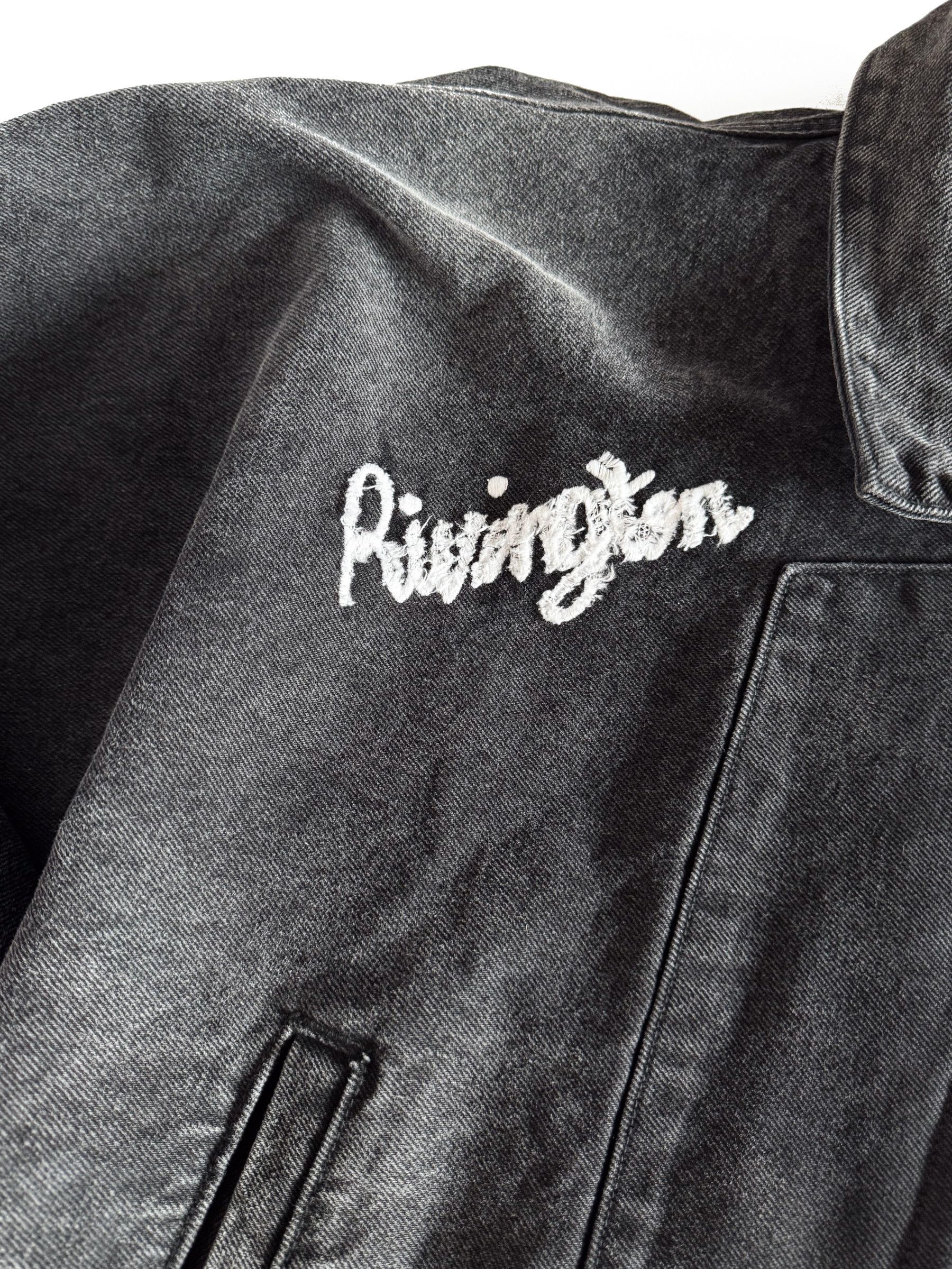 RRR-123 RIVINGTON roi Rebis Apocalypse Relief Rose Trucker Jacket Size US L / EU 52-54 / 3 - 4 Thumbnail