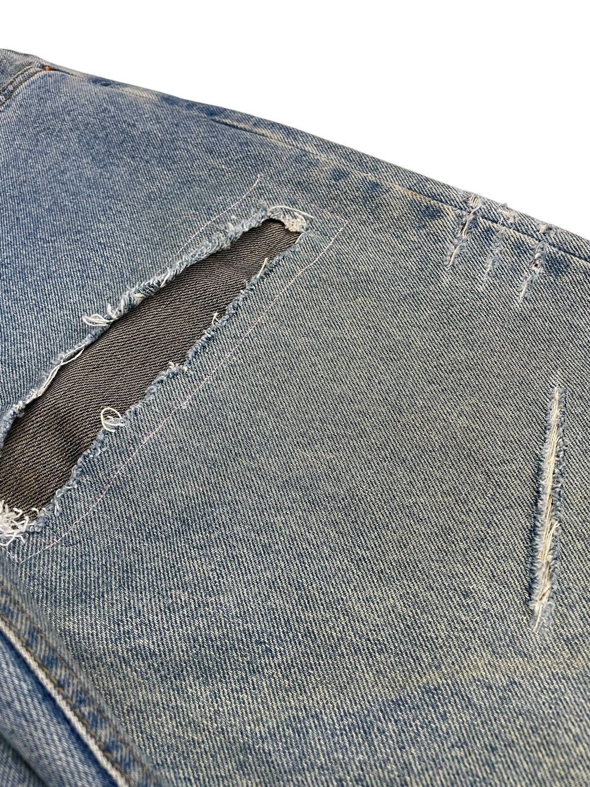 Levi's Levis Orange Tab Local Designer Art Life Selvedge Rework Size US 30 / EU 46 - 12 Thumbnail