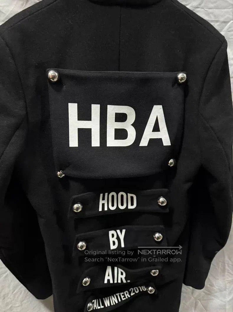 Hood By Air Hood By Air Wool Updated Moma Patch Coat. Size US M / EU 48-50 / 2 - 6 Thumbnail