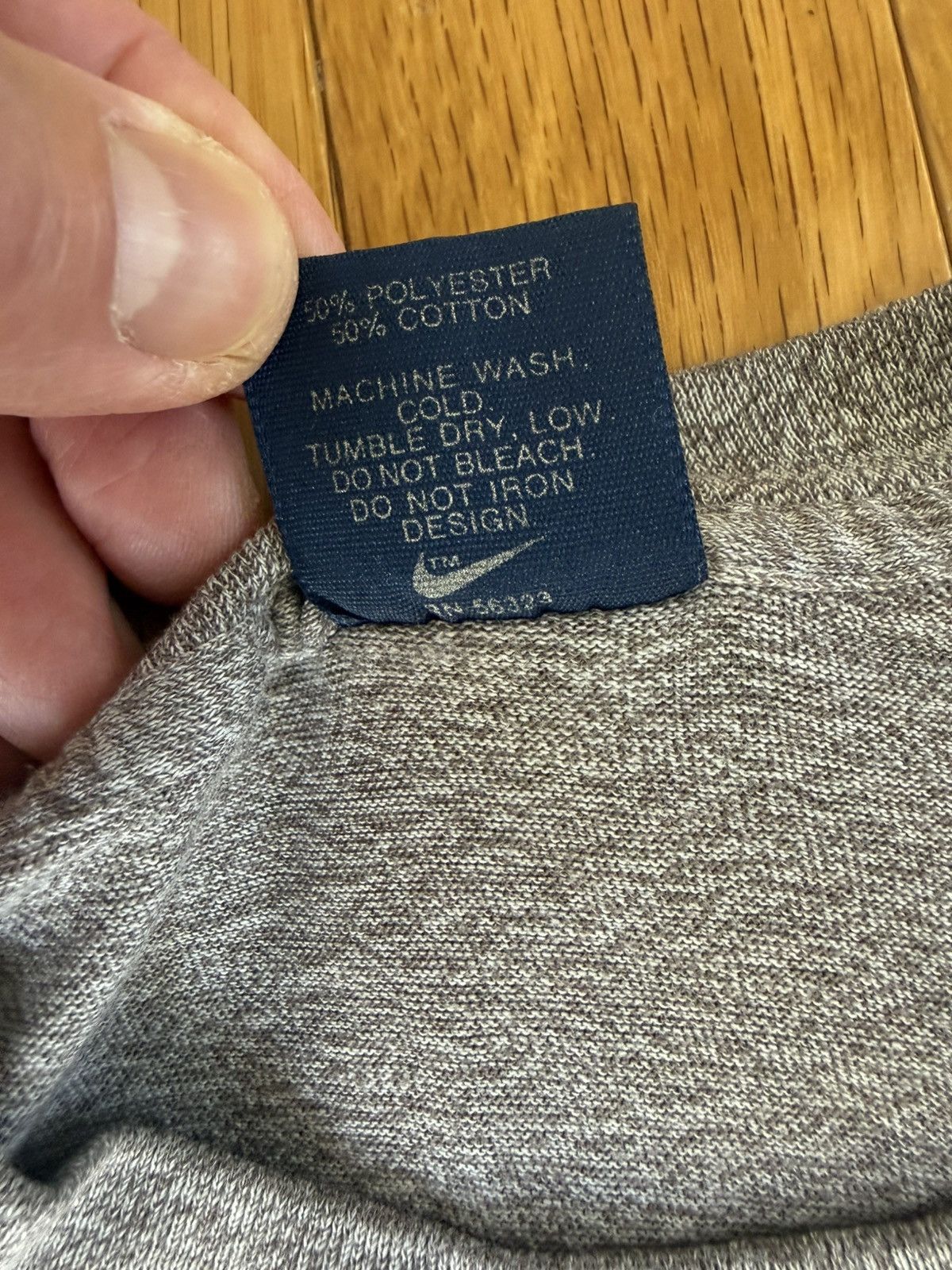 Nike Nike Vintage Long sleeve t grey Size US S / EU 44-46 / 1 - 4 Thumbnail