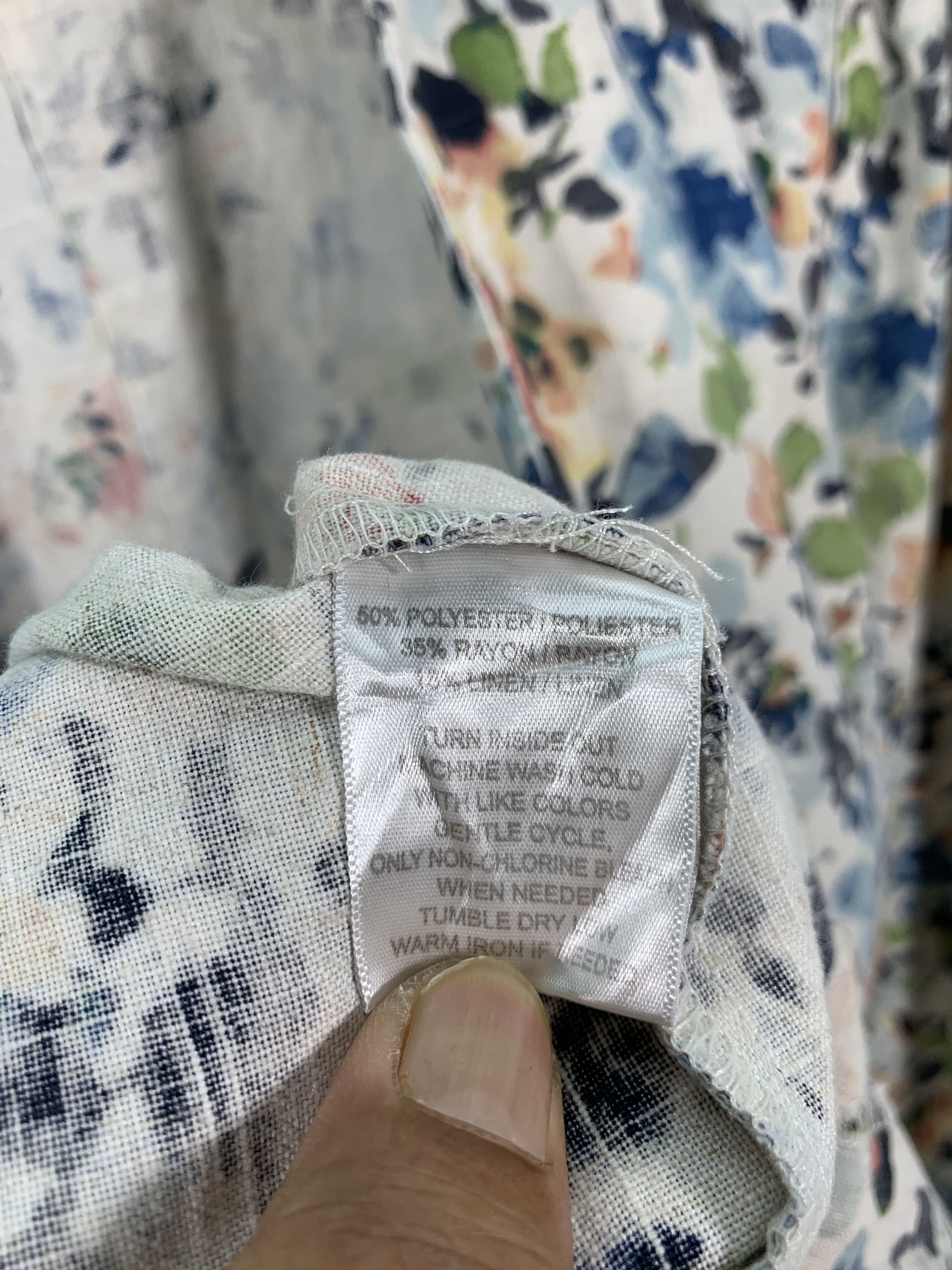 Designer × Vintage Vintage Saghabor Woman Floral Cardigan Linen Size US M / EU 48-50 / 2 - 6 Thumbnail