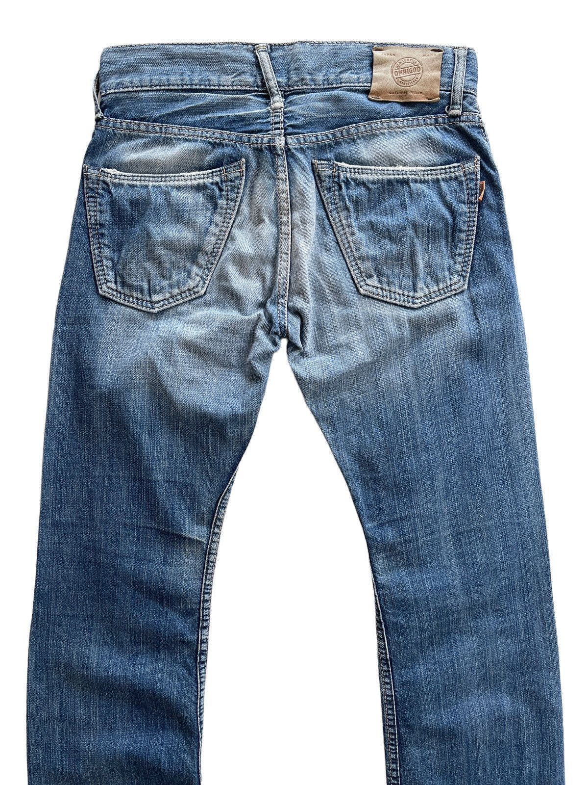 Japanese Brand Domingo Japan Distressed Denim Size US 28 / EU 44 - 5 Thumbnail