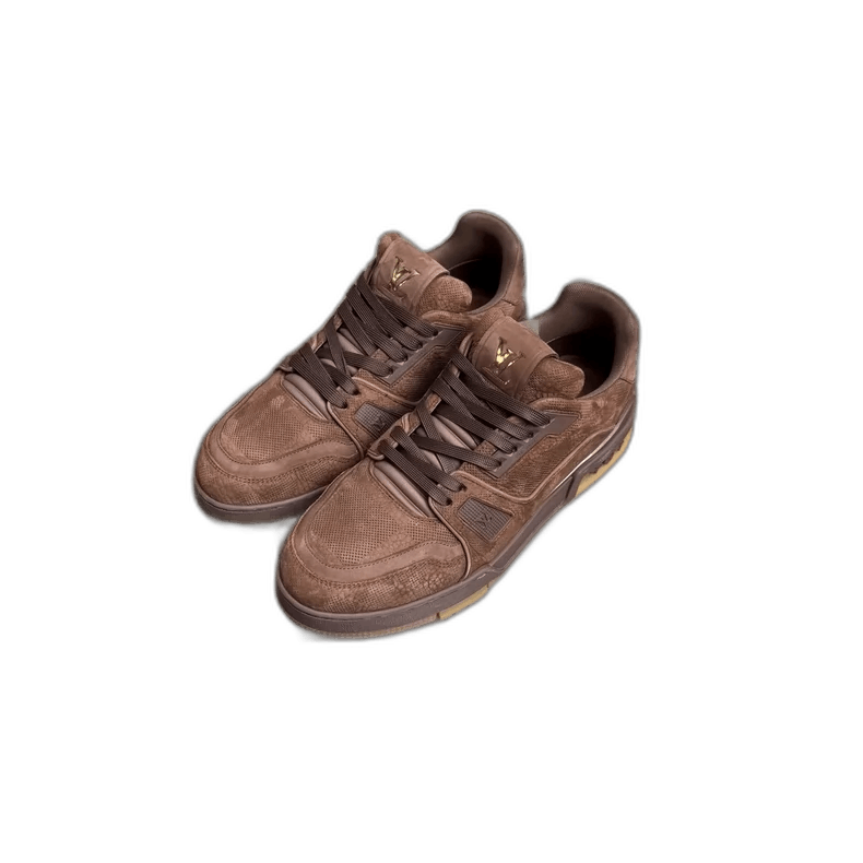 Louis Vuitton LV Trainer 25 New Brown Checkerboard Sneakers Size US 7 / EU 40 - 1 Thumbnail