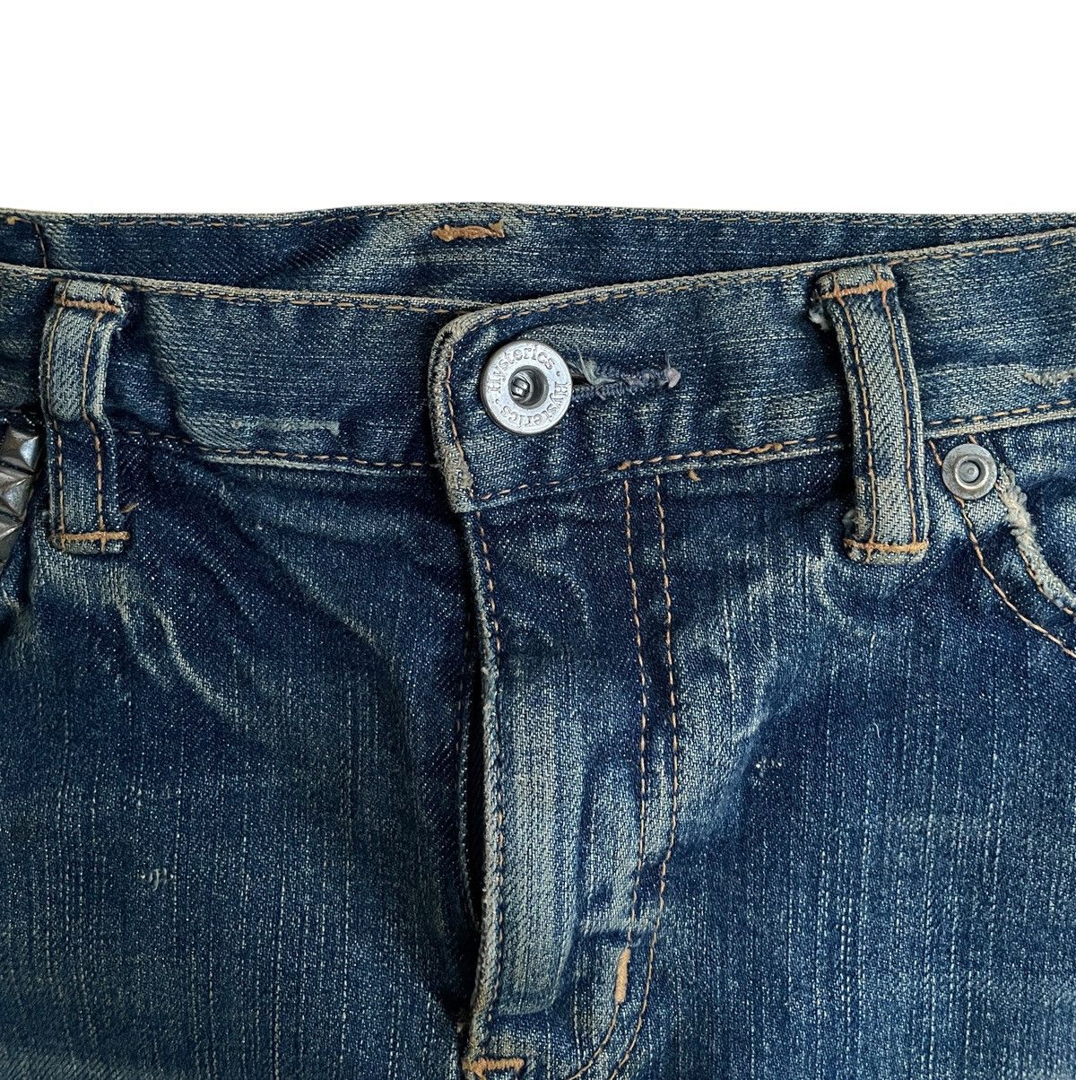 Levi's Vintage Japanese Brand Hysteric Glamour Skirt Jeans 1990s Size 30" / US 8 / IT 44 - 5 Thumbnail