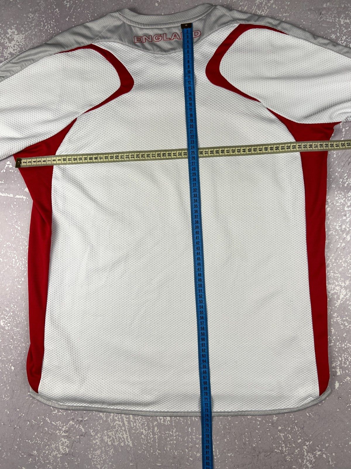Umbro 2006 2007 Umbro England Team Training Soccer Football Jersey Size US XL / EU 56 / 4 - 9 Thumbnail