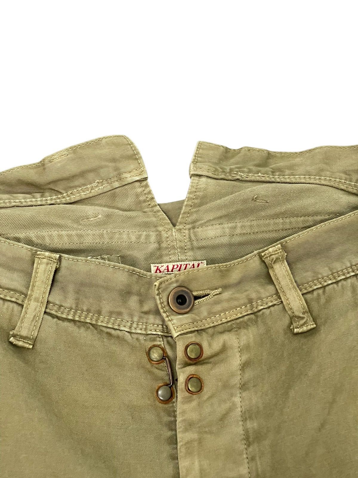 Kapital Large Back Pocket Kapital Cropped Pant 1🟦3 Size US 35 - 12 Thumbnail