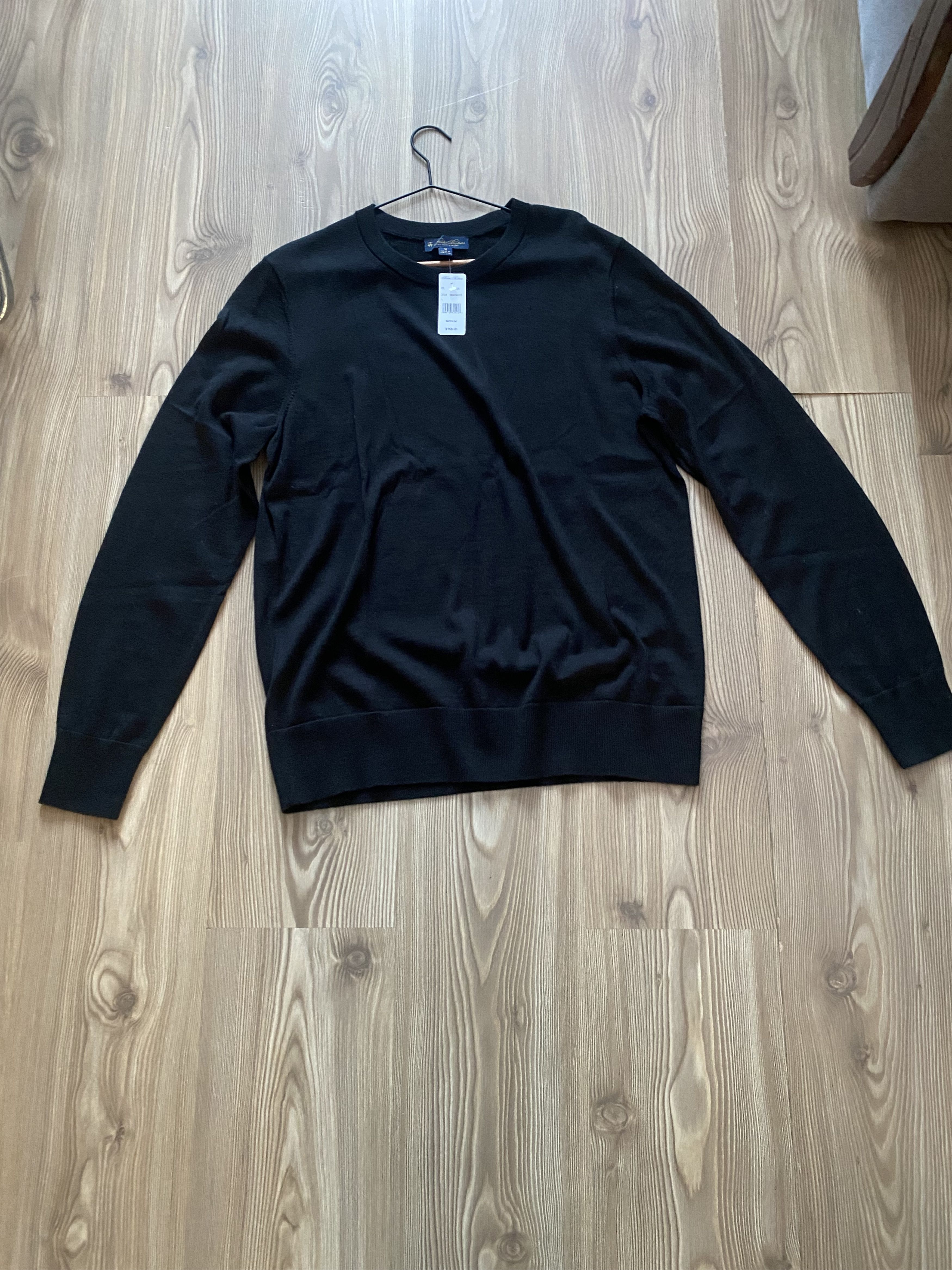 Brooks Brothers Brooks Brothers Extra Fine Merino Wool Crewneck Sweater NWT Size US M / EU 48-50 / 2 - 1 Thumbnail