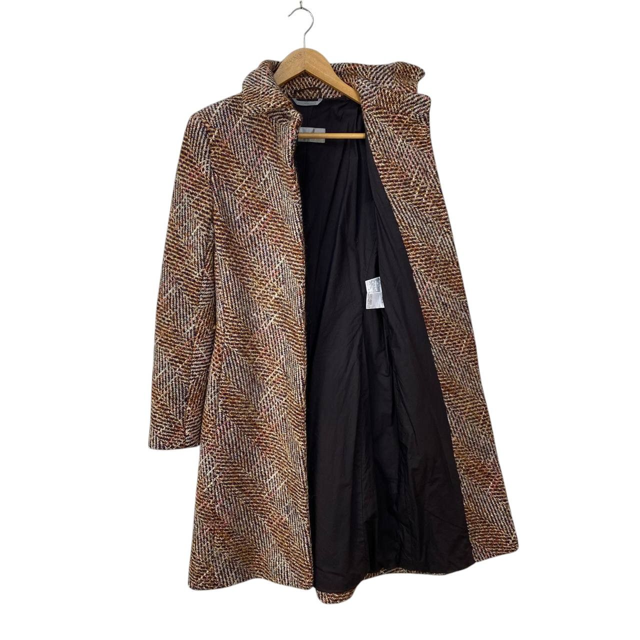 Max Mara MAX MARA TWEED KNITTED LONG COAT Size XS / US 0-2 / IT 36-38 - 1 Thumbnail