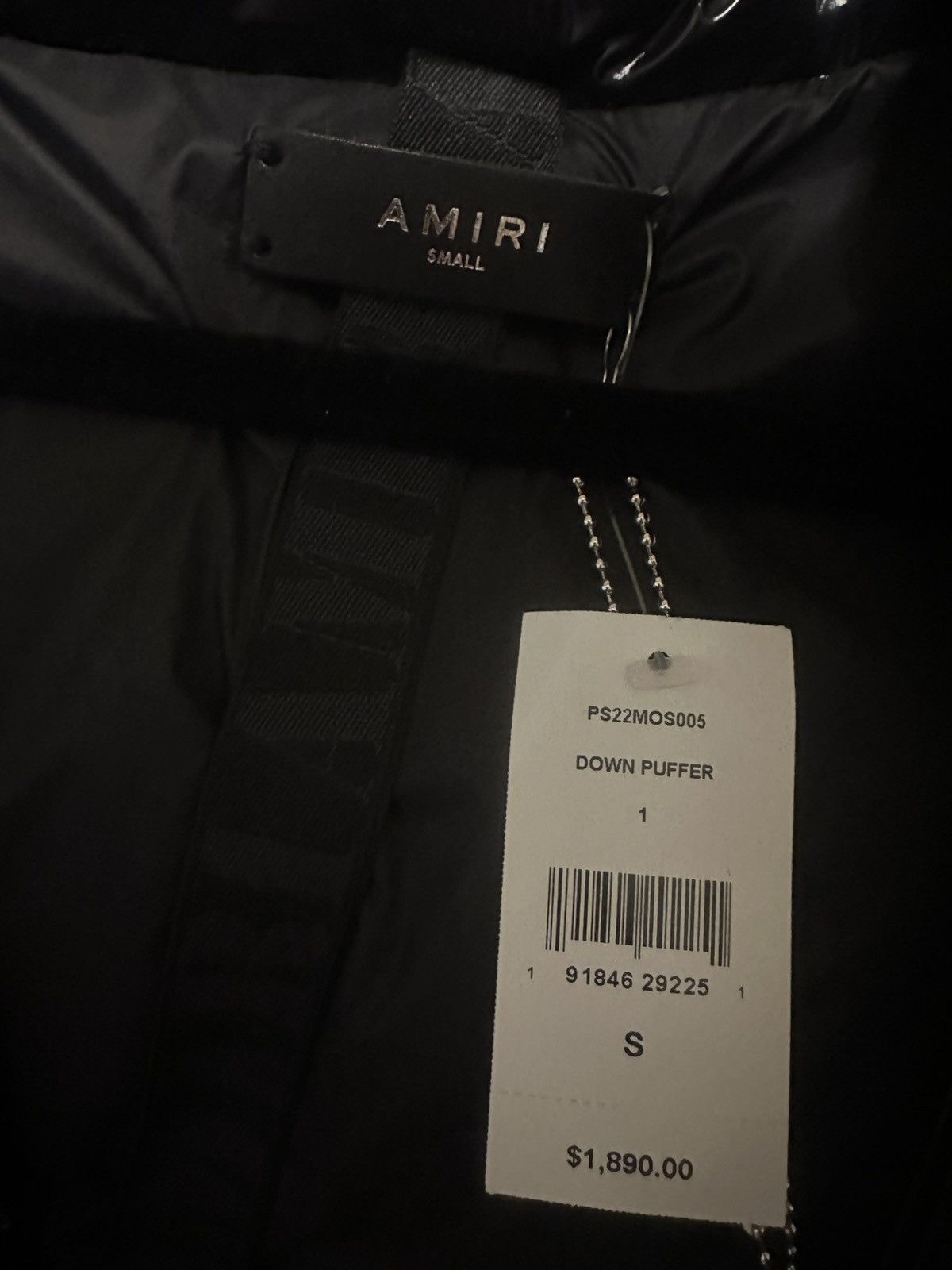 Amiri AMIRI Puffer Jacket Size US S / EU 44-46 / 1 - 3 Thumbnail