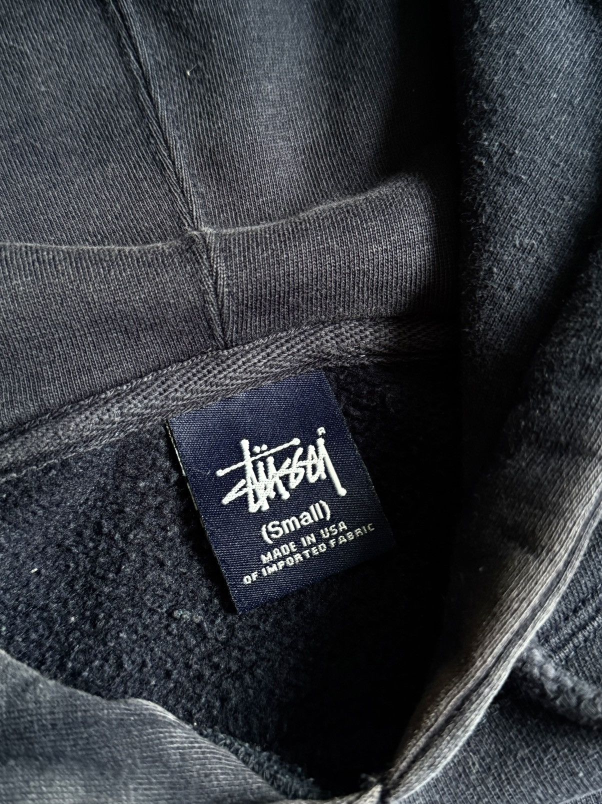 Stussy Stussy Vintage U.S.A Big Logo Hoodie Size US S / EU 44-46 / 1 - 9 Thumbnail