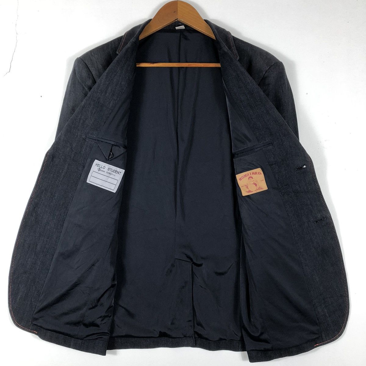 Momotaro Jeans MOMOTARO Kanzei High School Denim Blazer Jacket Size US L / EU 52-54 / 3 - 7 Thumbnail