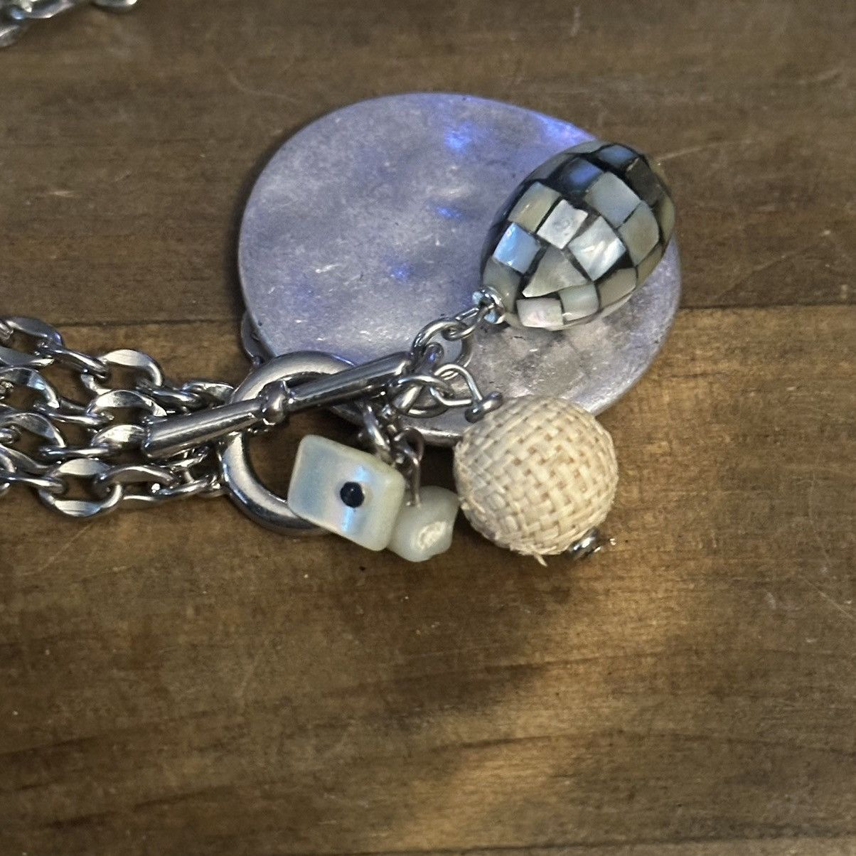 Other Cookie Lee sand dollar & abalone charms pendant necklace Size ONE SIZE - 6 Thumbnail