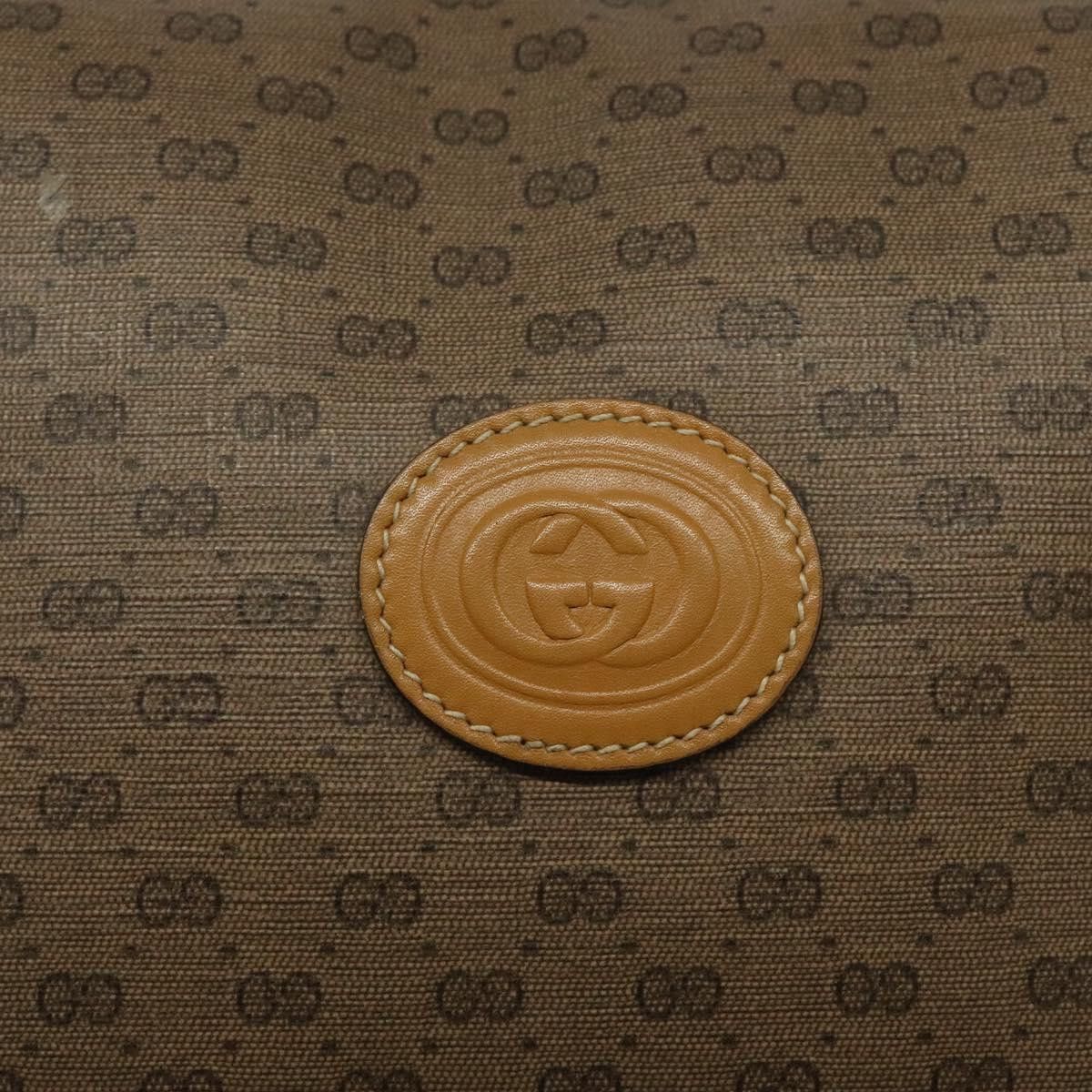 Gucci GUCCI Micro GG Supreme Shoulder Bag Pvc Beige Gold 007 115 Size ONE SIZE - 14 Thumbnail