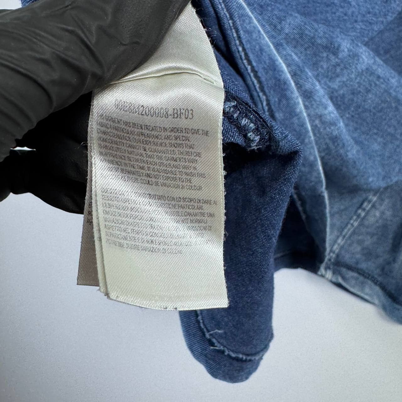 Diesel Diesel Graphic T-Shirt Blue Acid Wash Vintage Style Size S Size US S / EU 44-46 / 1 - 7 Thumbnail