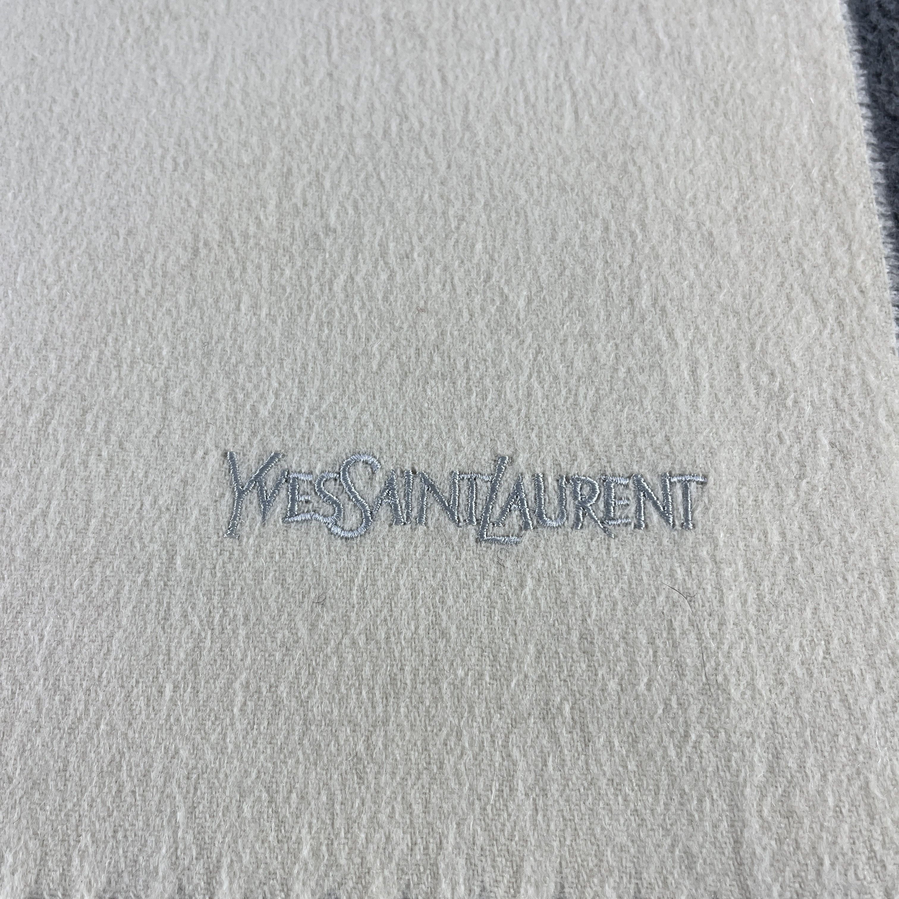 Vintage Yves Saint Laurent Scarf / Muffler / Neckwear T1365