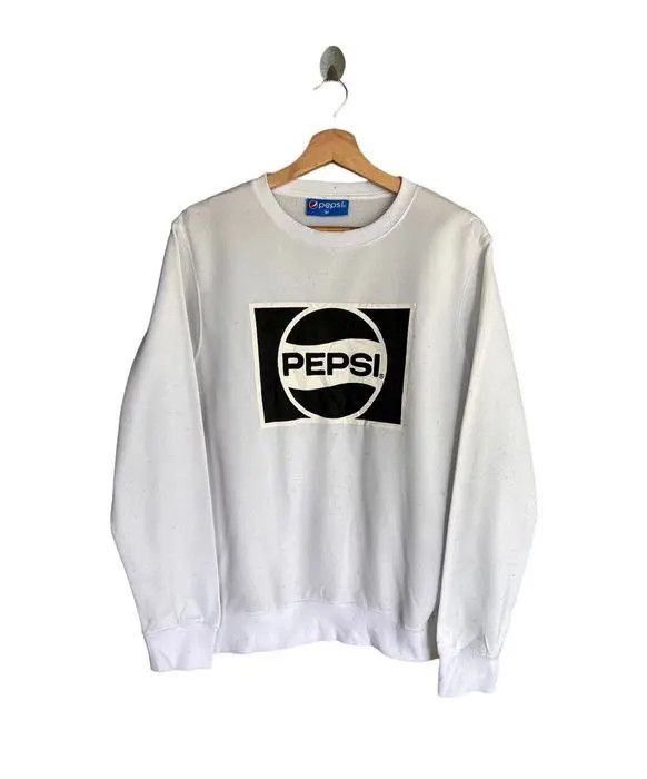 Pepsi Vintage Pepsi Big Logo Sweatshirt Size US S / EU 44-46 / 1 - 1 Thumbnail